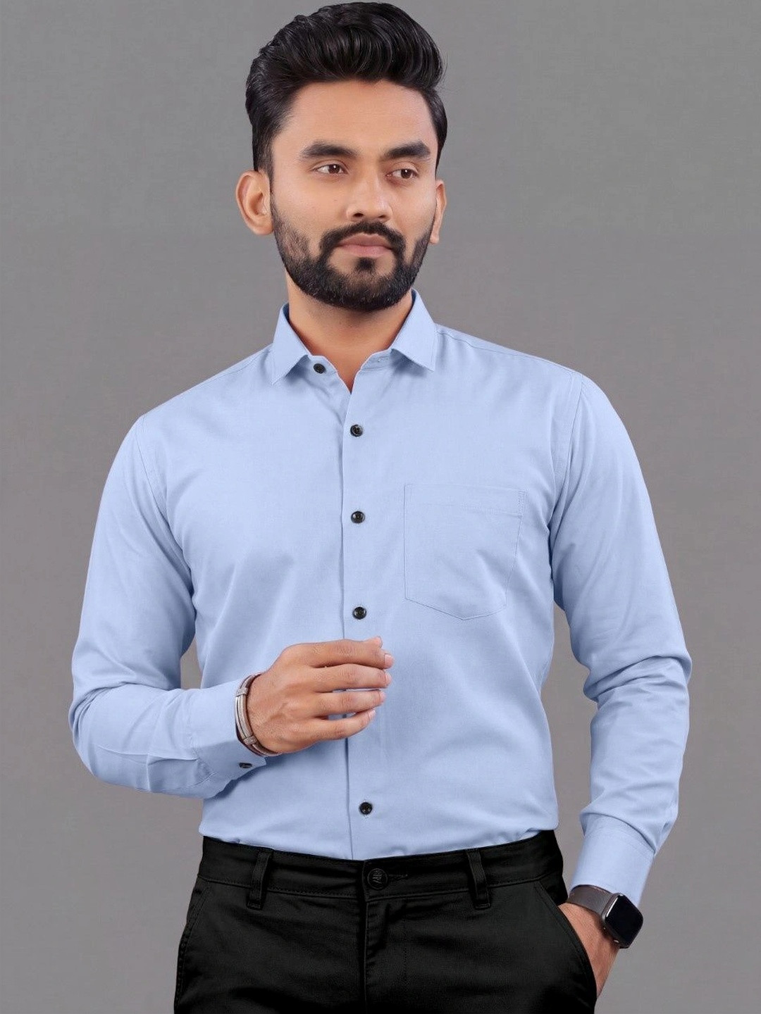 HG TAX Men Relaxed Formal Shirt