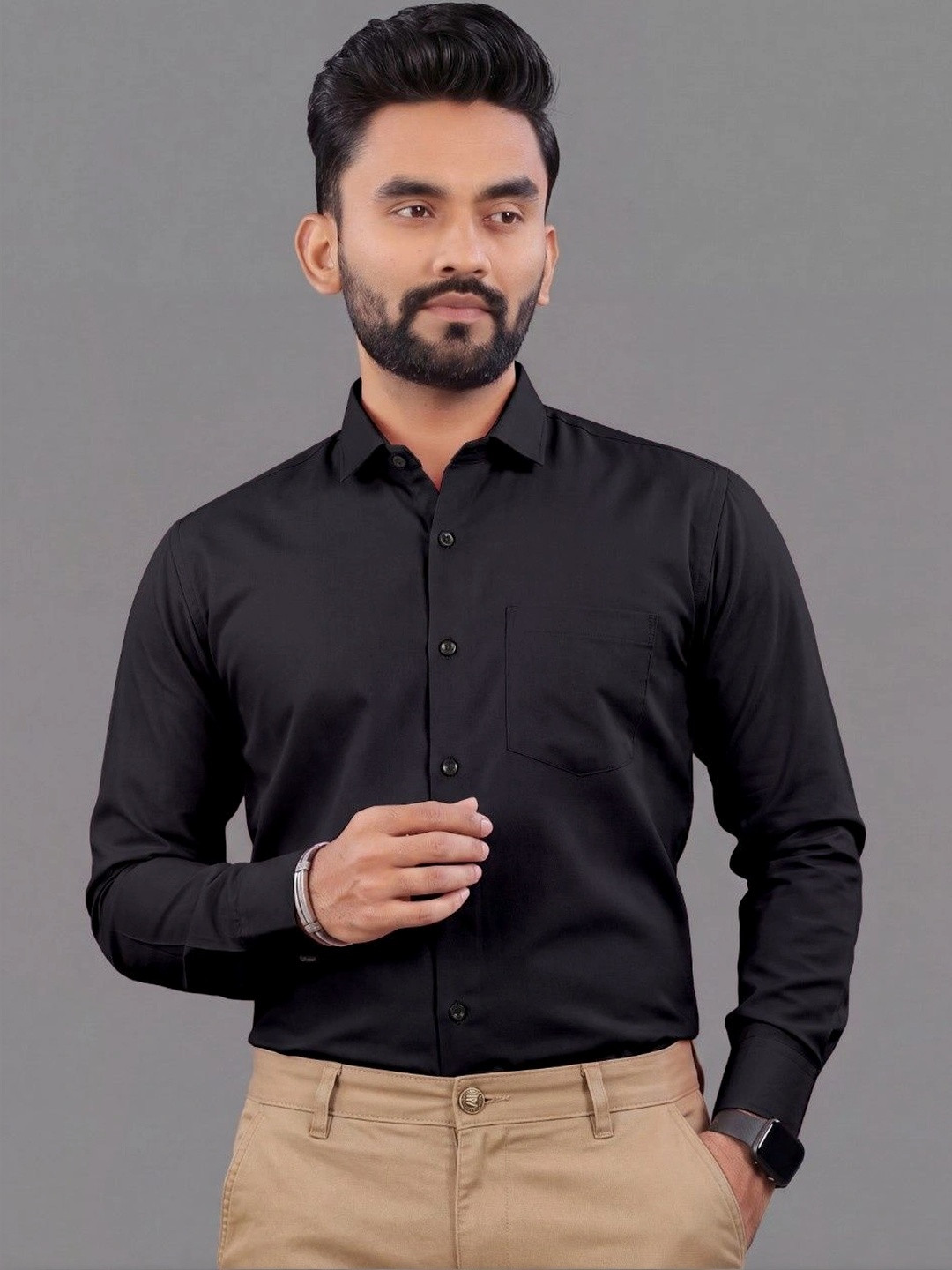 HG TAX Men Relaxed Formal Shirt