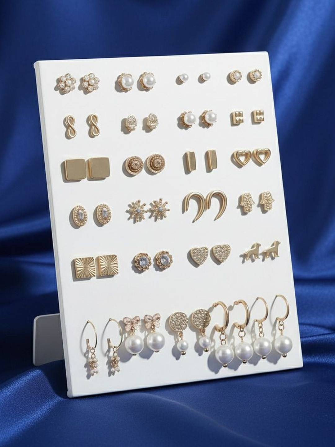 DressBerry Geometric Studs Earrings