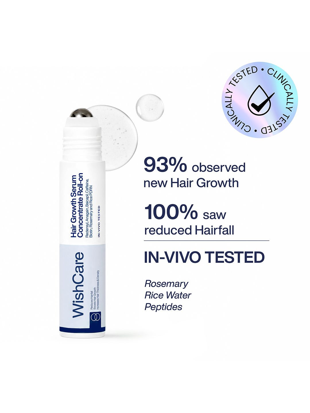 WishCare Hair Growth Serum Roll On - 10 ml