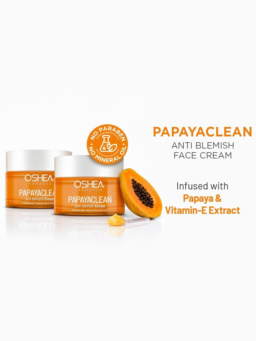 Oshea Herbals Pack Of 2 Papayaclean Anti Blemish Cream