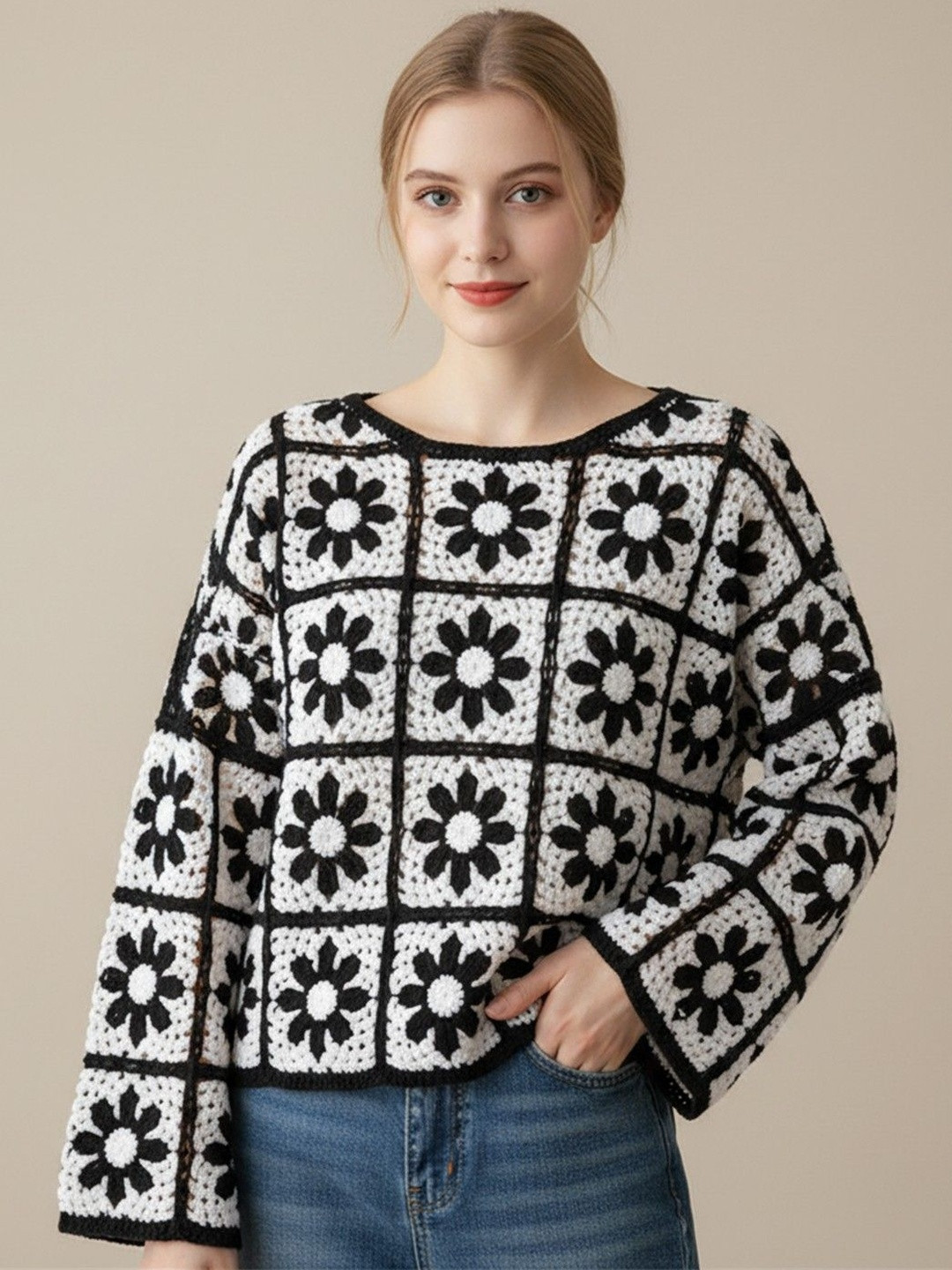 DressBerry Floral Print Bohemian Top
