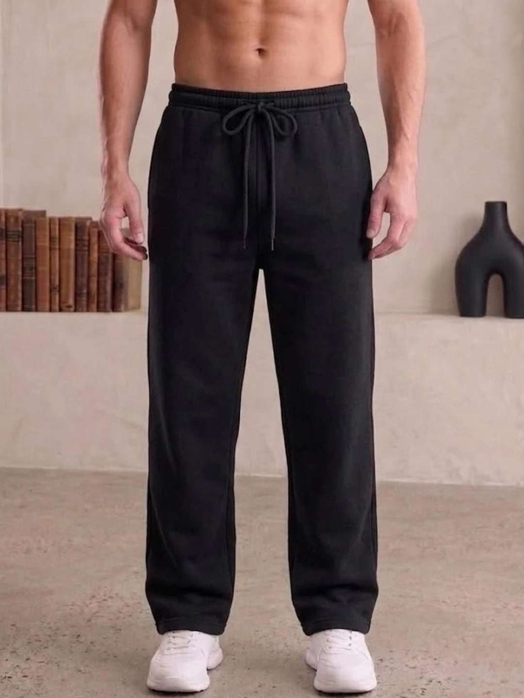 dockstreet Men Relaxed Fit Training Joggers