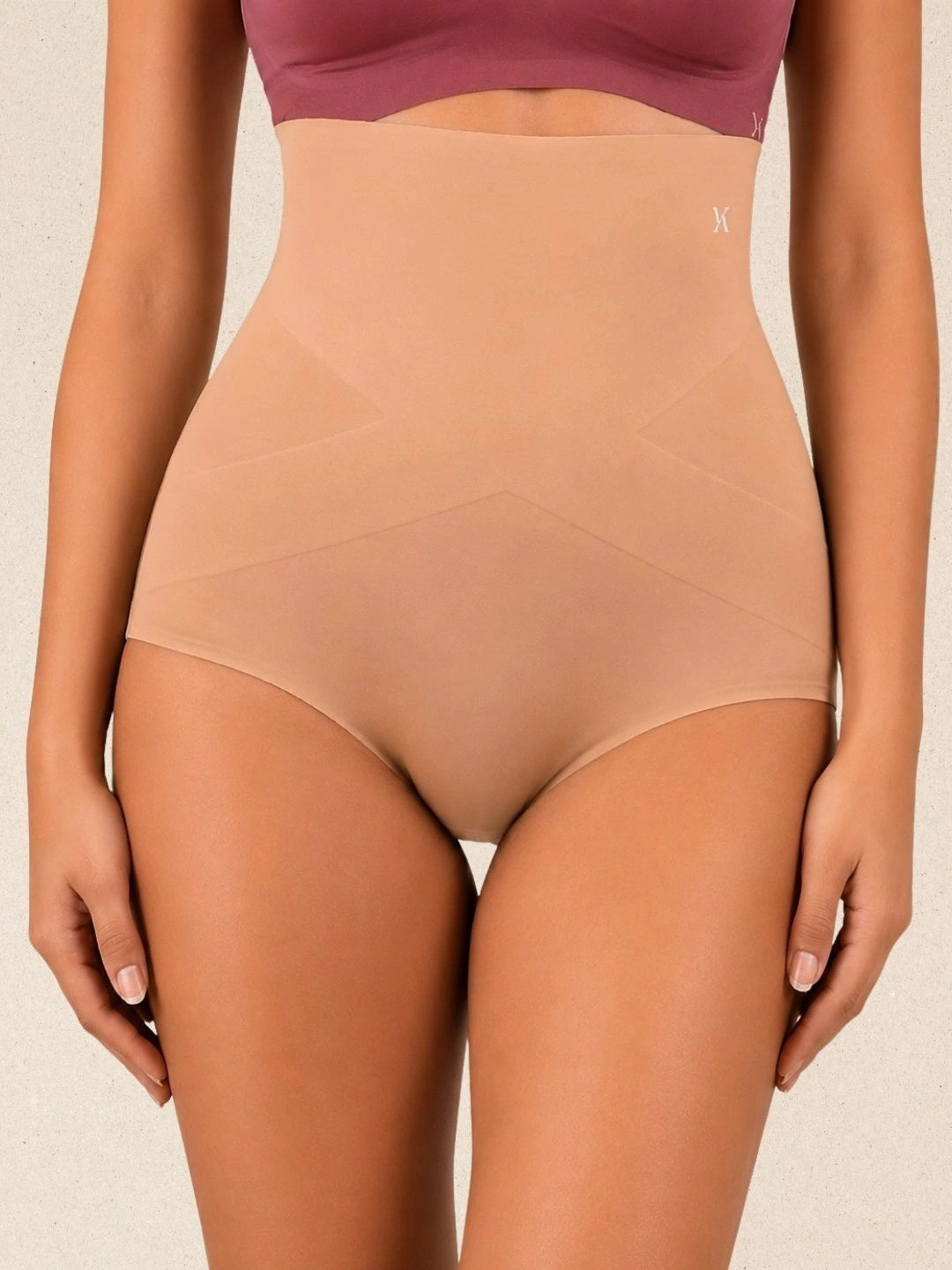 Krvvy Women Seamless High Waist Tummy Tucker Shapewear