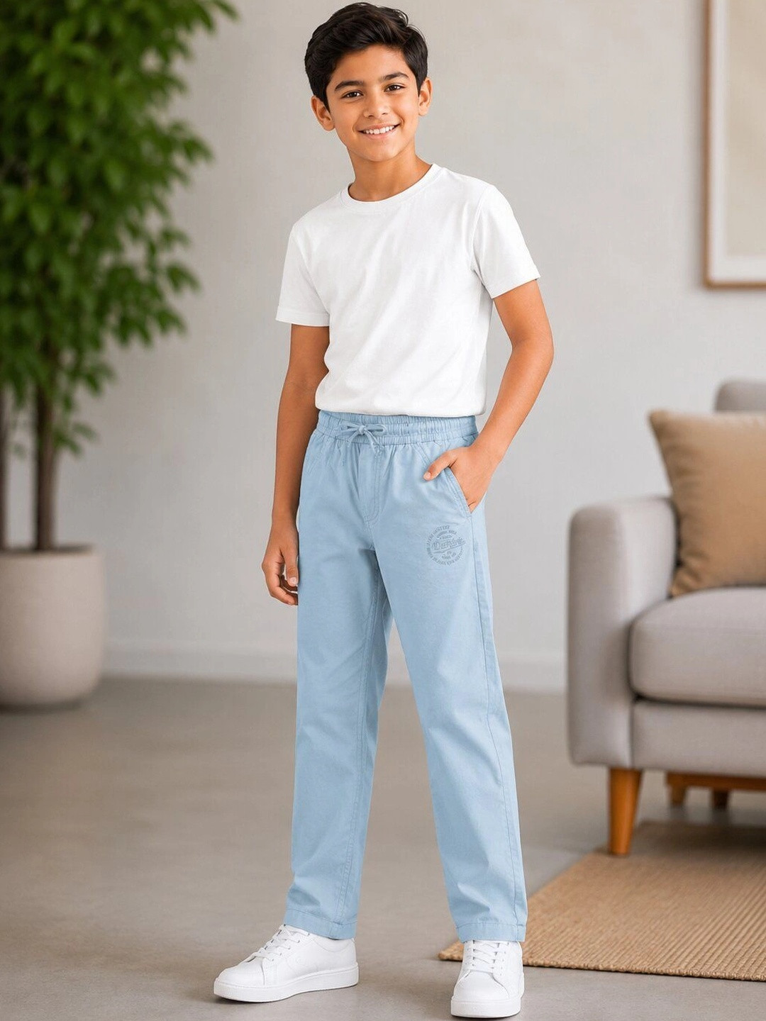 PUPPET-NX Boys Easy Wash Trousers