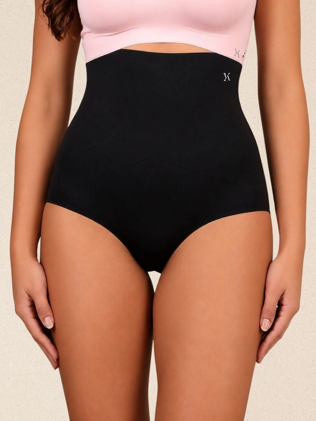 Krvvy Women Seamless High Waist Tummy Tucker Shapewear