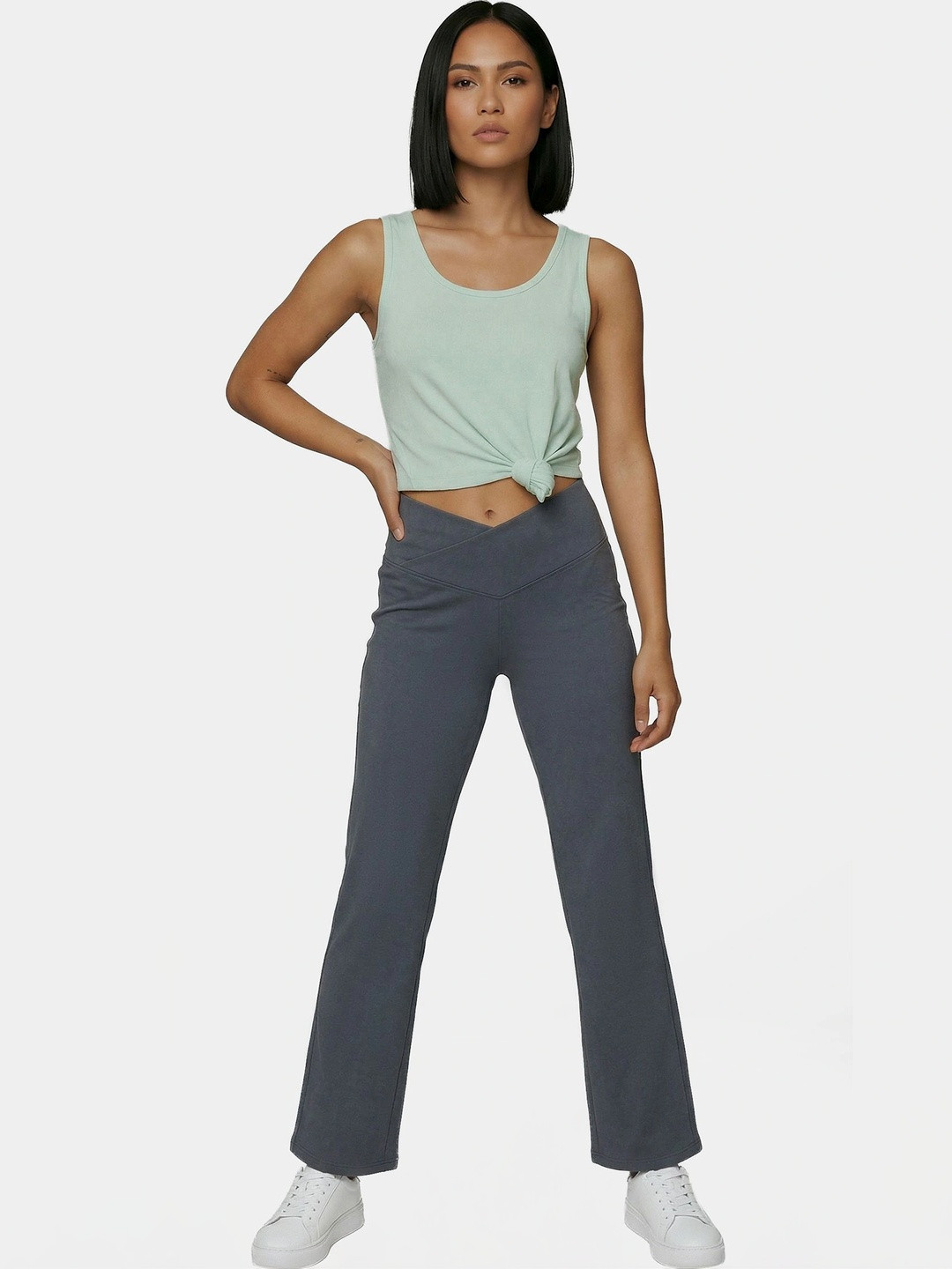 Enamor Yoga Flare Pants High Rise Flare Leg - A409