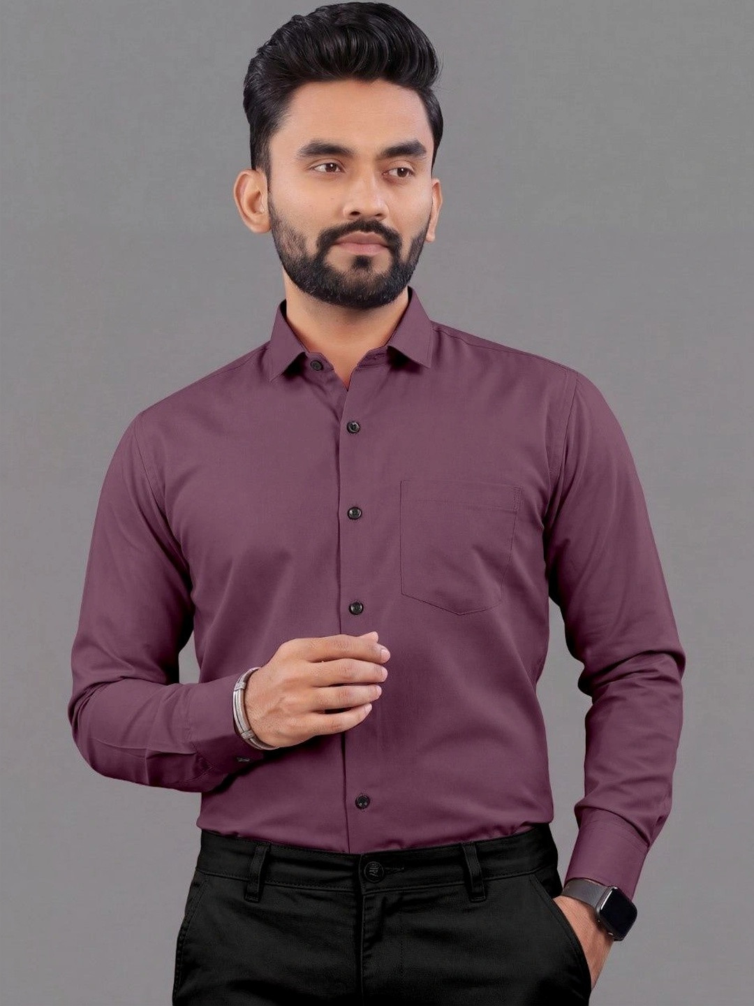 HG TAX Men Relaxed Formal Shirt