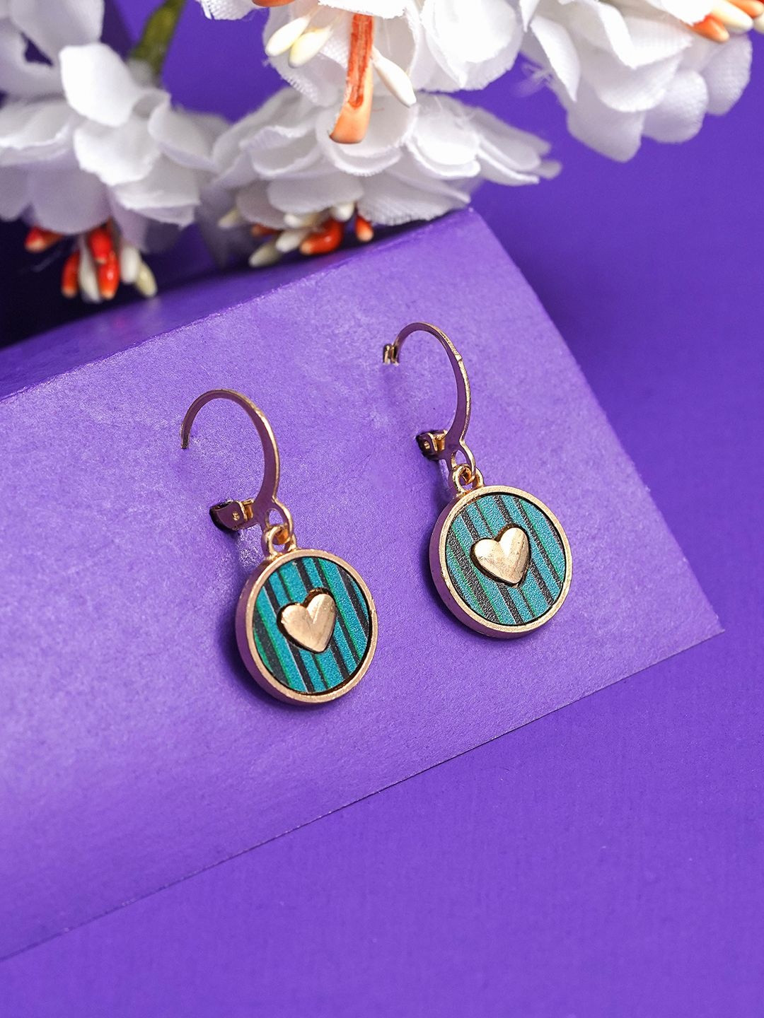 DressBerry Circular Drop Earrings