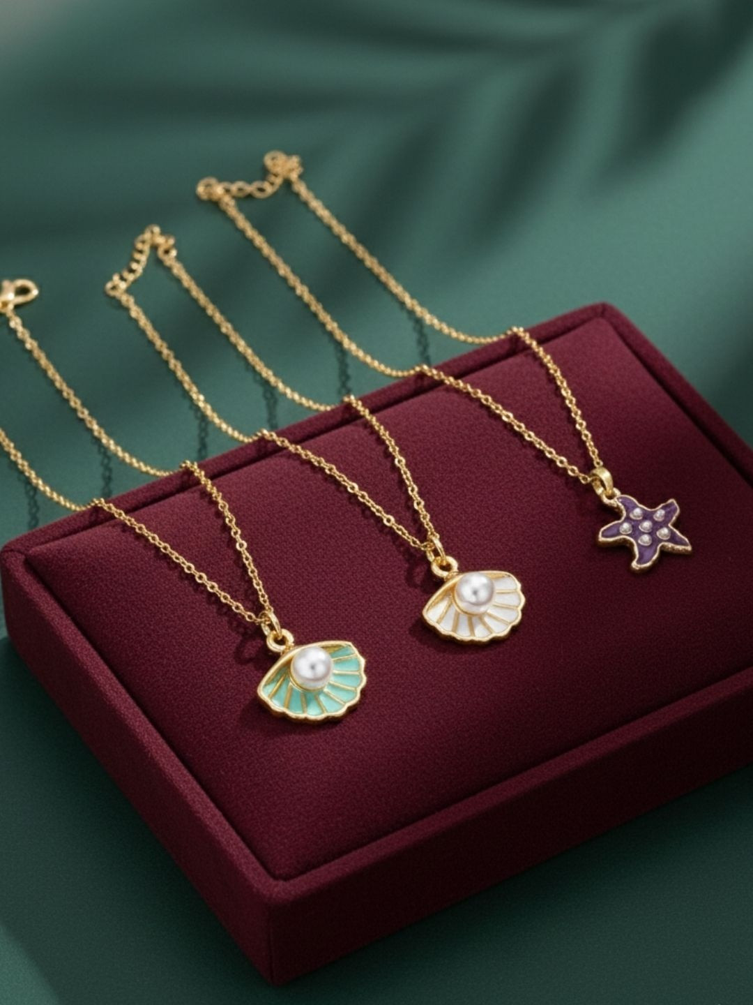 DressBerry Brass Brass-Plated Antique Necklace