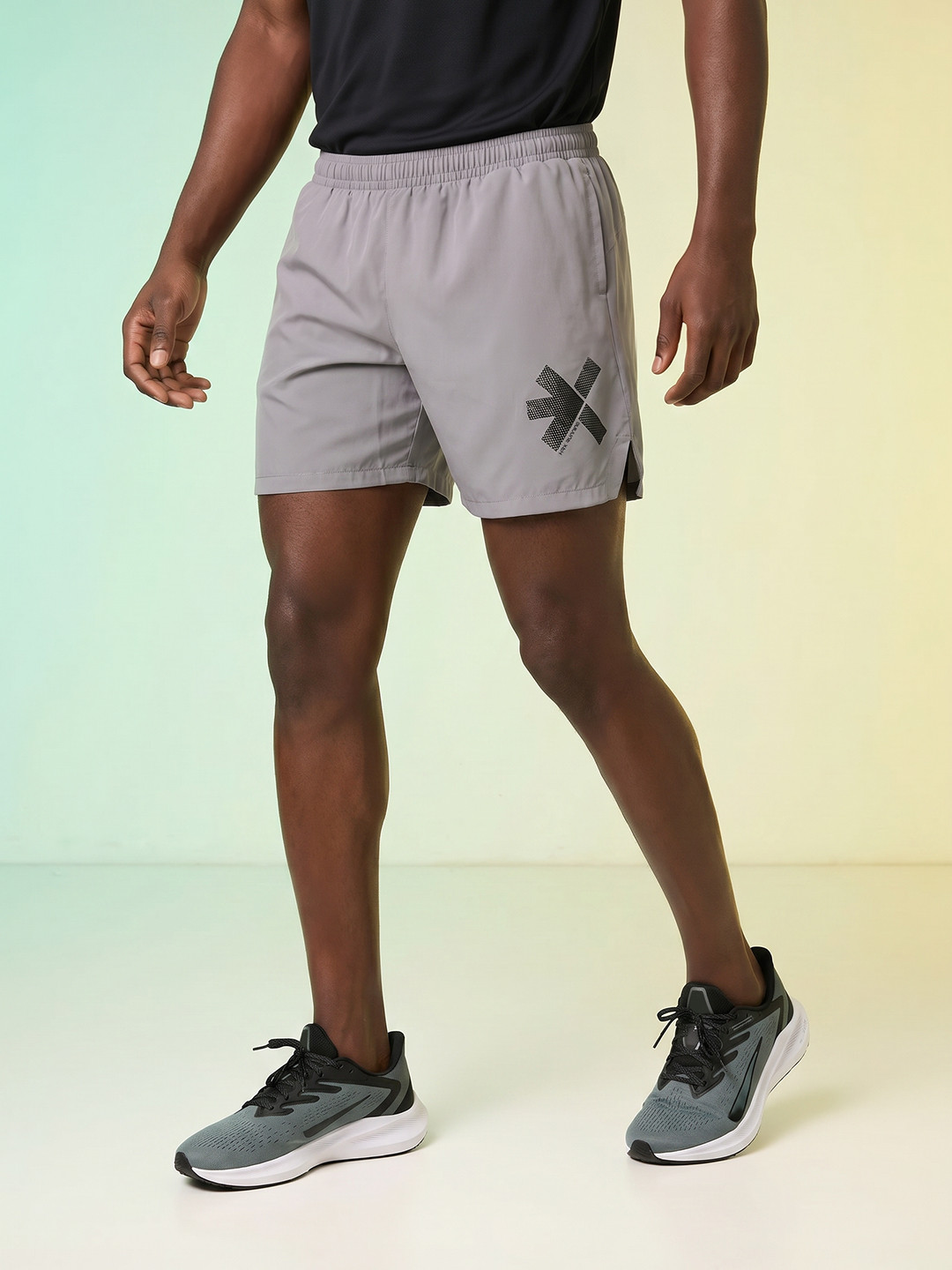 HRX by Hrithik Roshan Men Brand Logo Printed Sports Shorts
