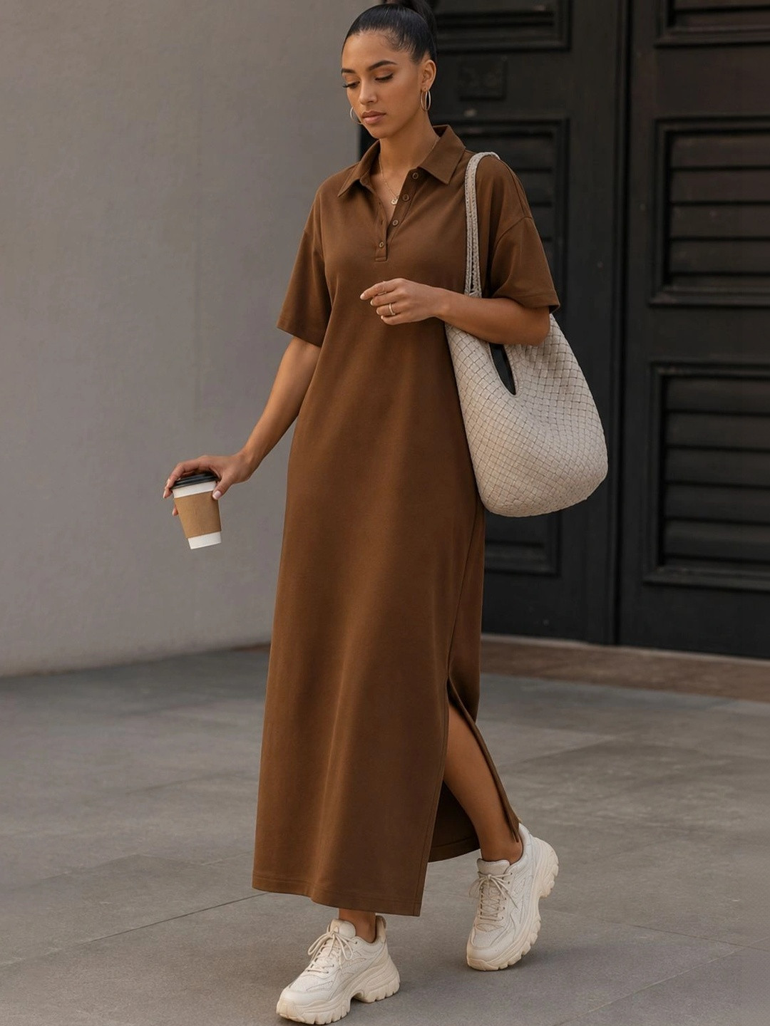 SASSAFRAS BASICS Maxi Dress