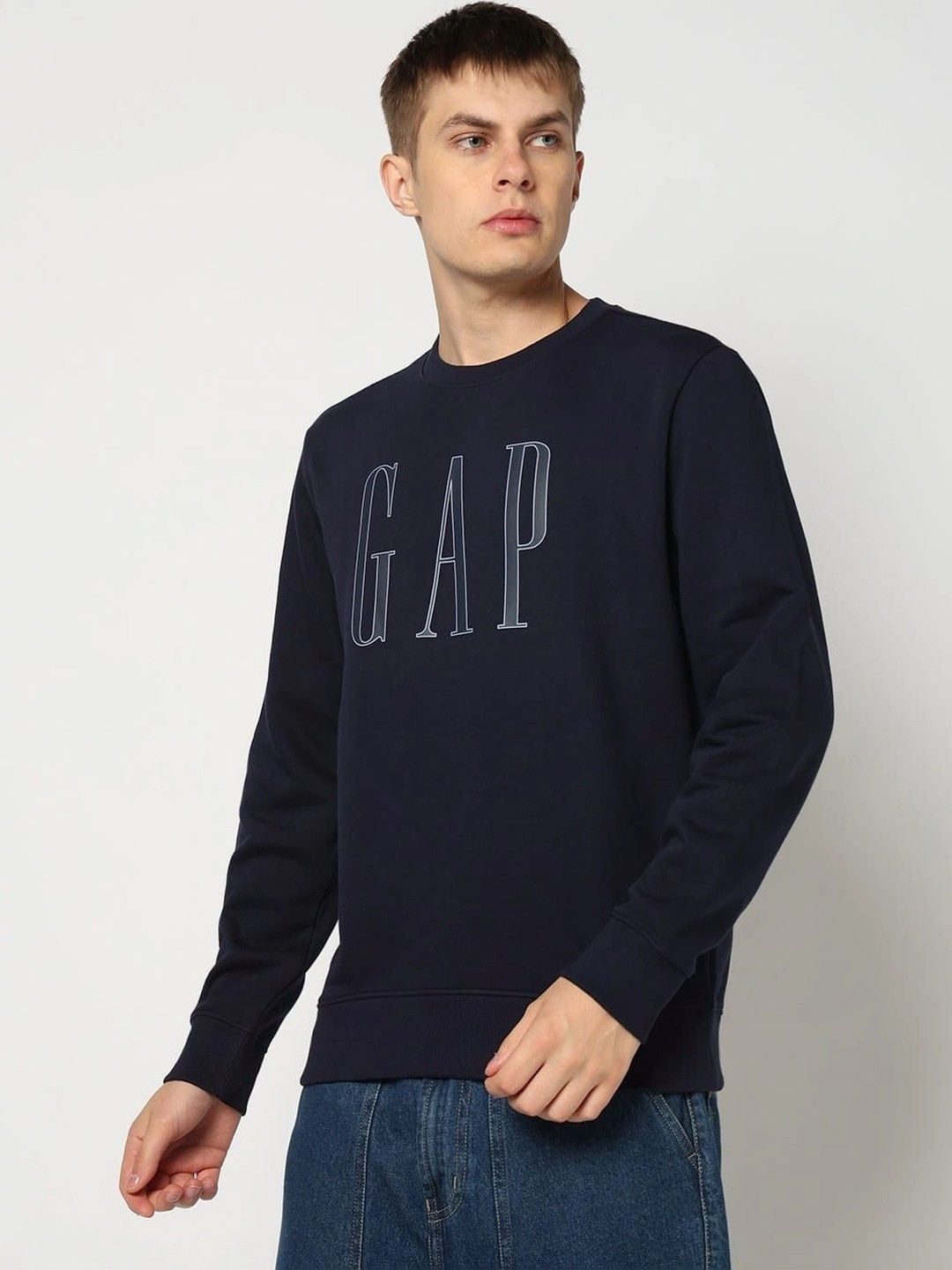 GAP Brand Logo Printed Sweatshirt
