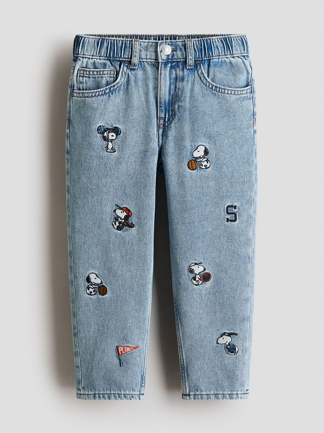 H&M Boys Embroidered Jeans