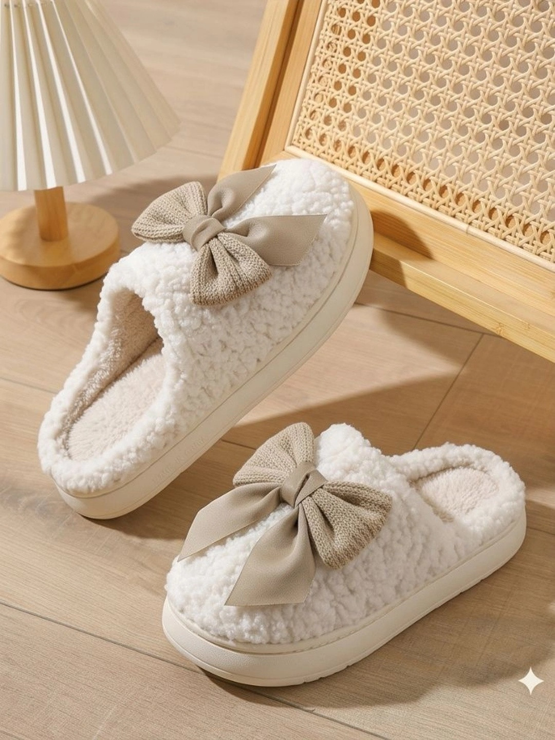 WOLVESDEN Women Embellished Room Slippers