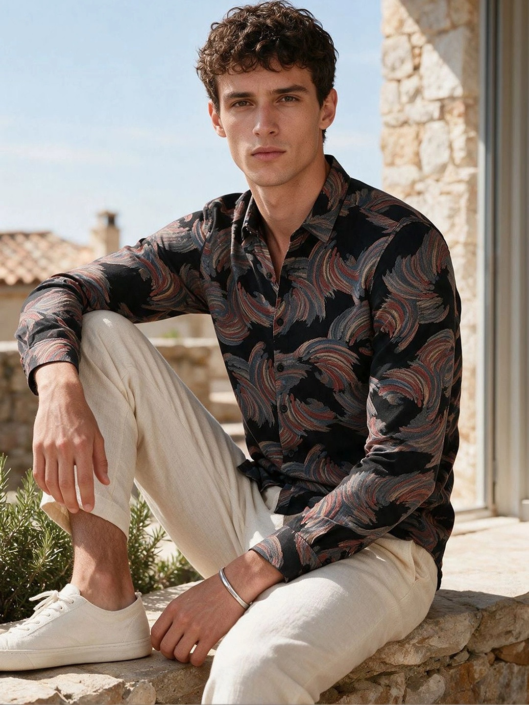 CAHOOT Men Standard Printed Casual Shirt