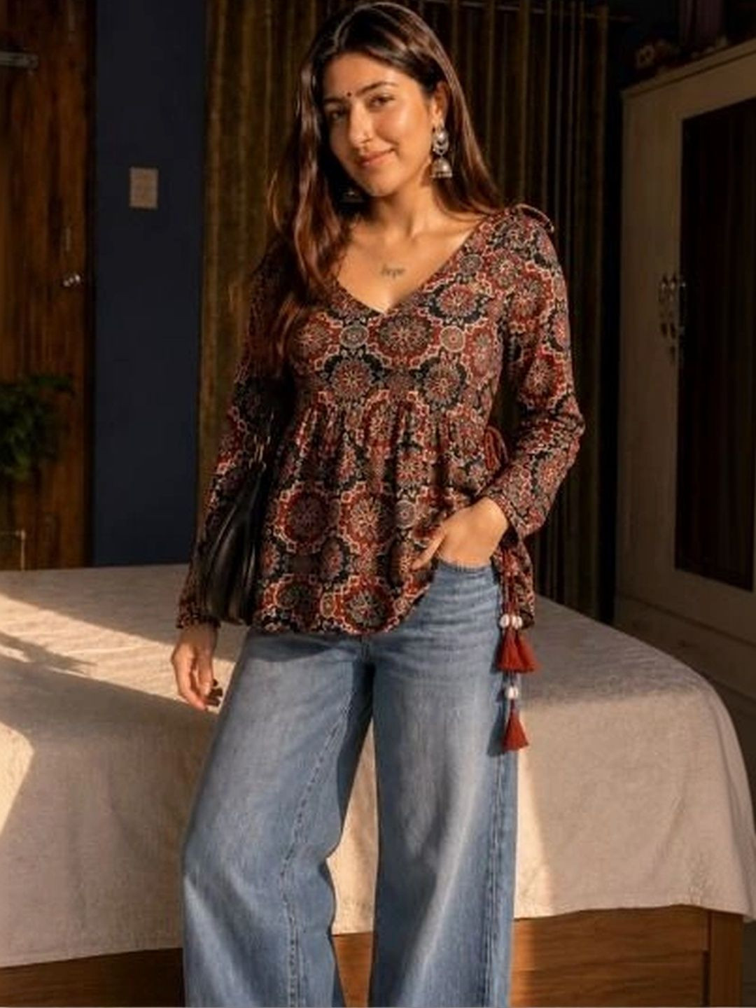 Youthnic Printed Ethnic Tunic