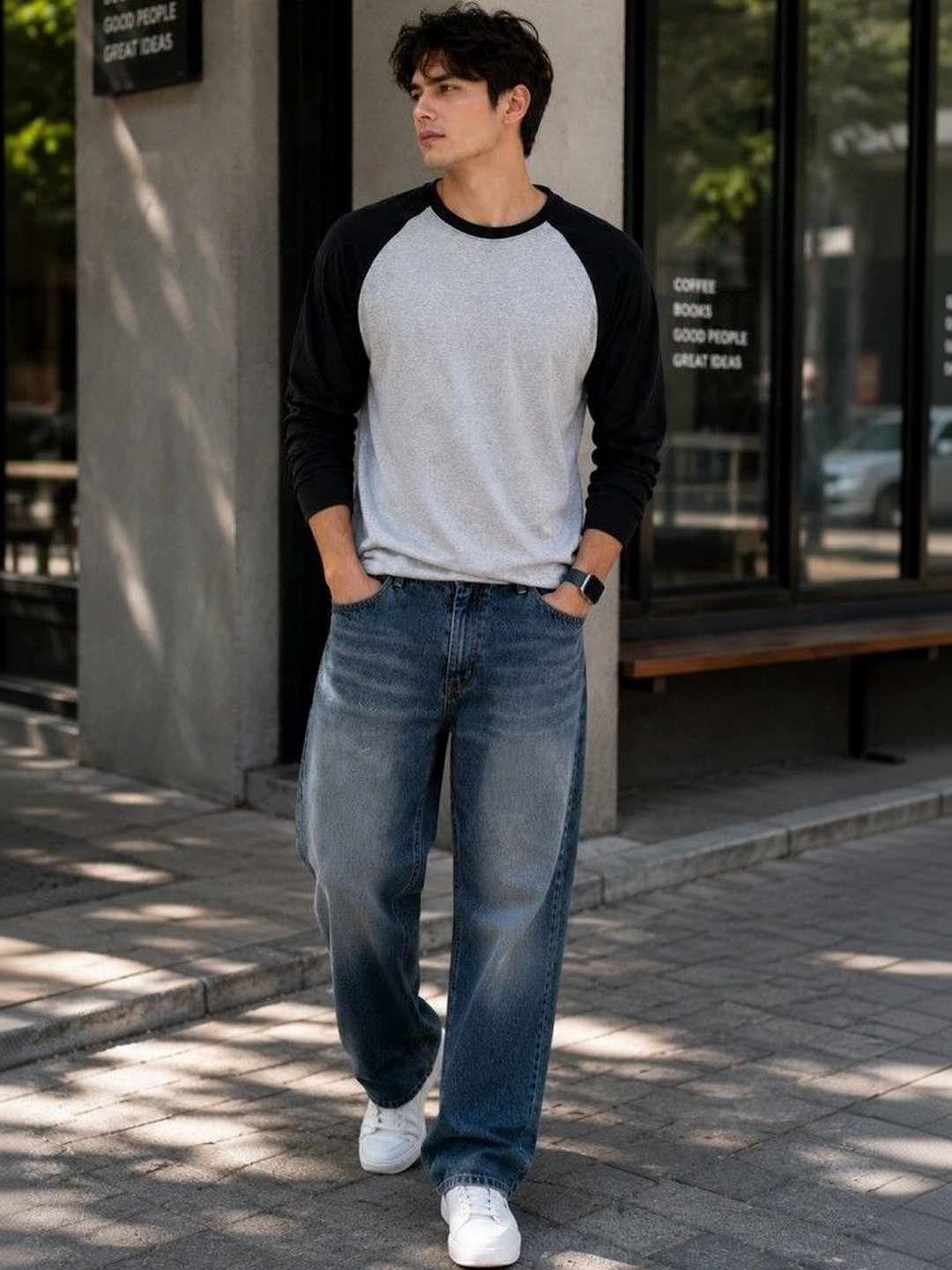 Netclick Men Colourblocked T-shirt