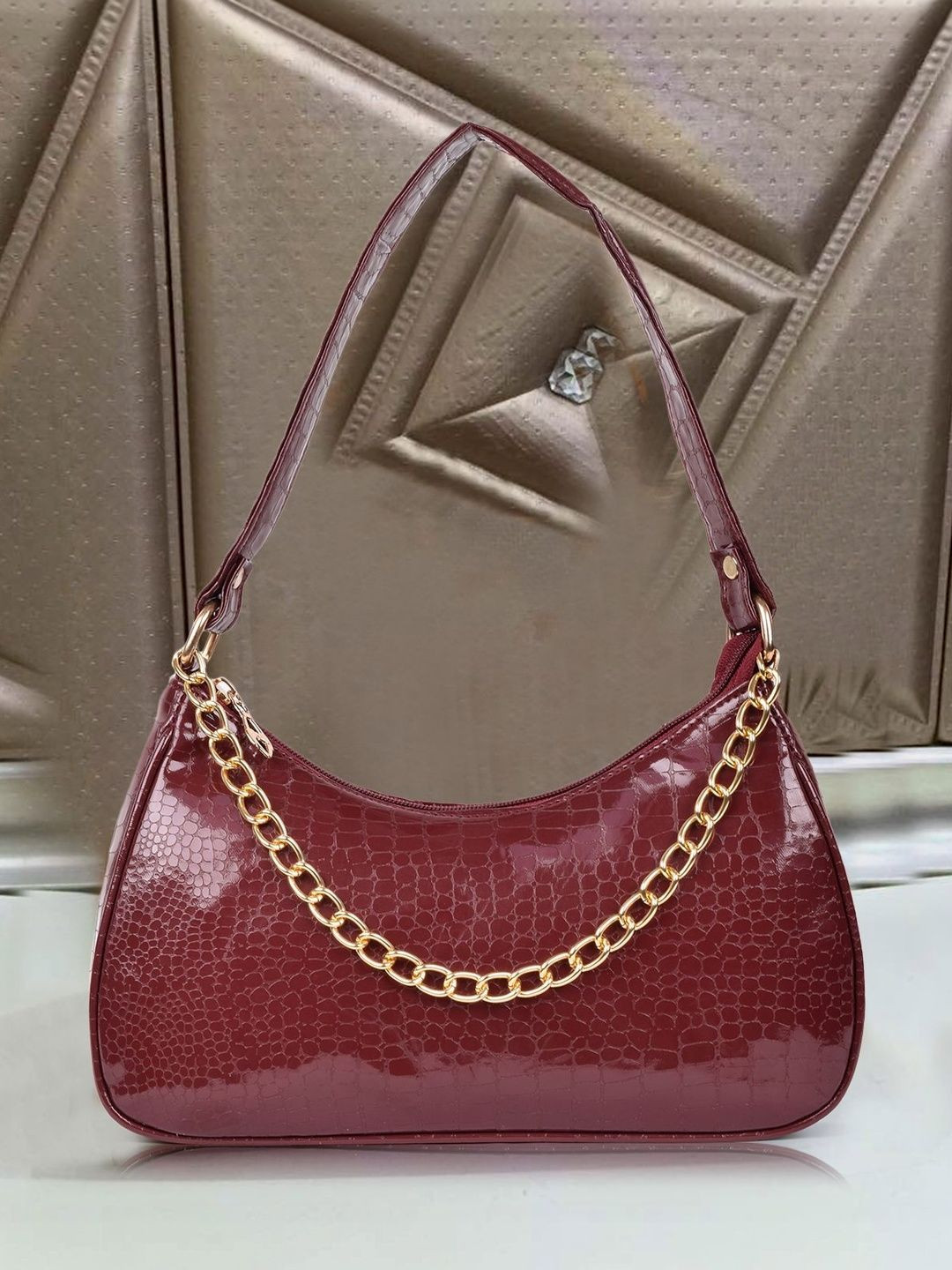HERE&NOW Textured Shoulder Bag