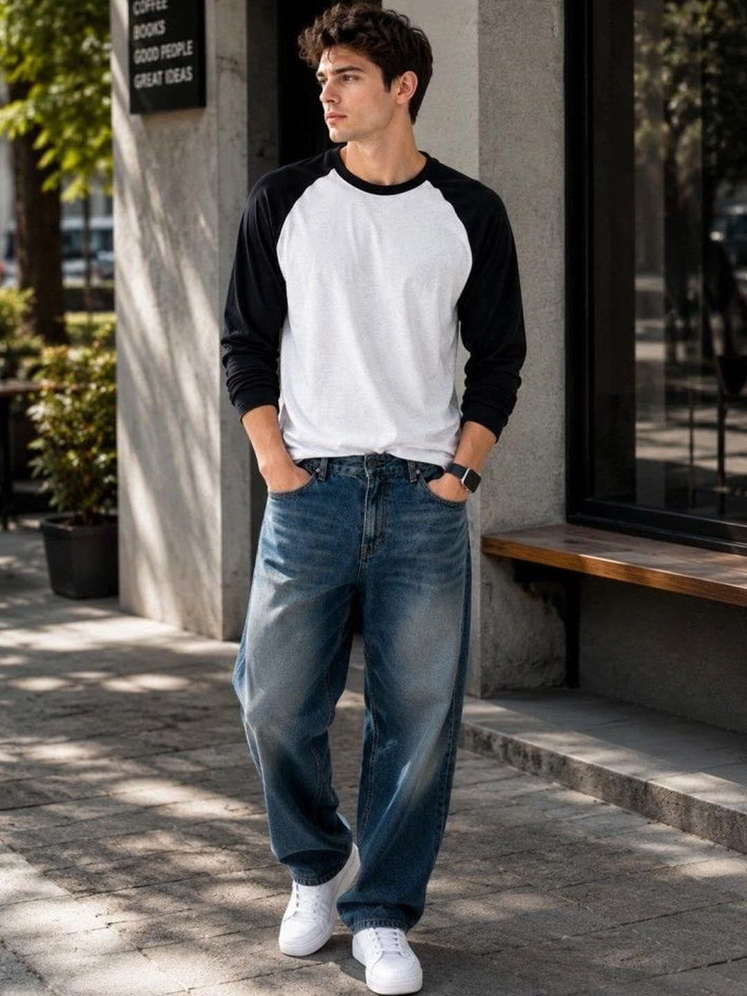 Netclick Men Colourblocked T-shirt
