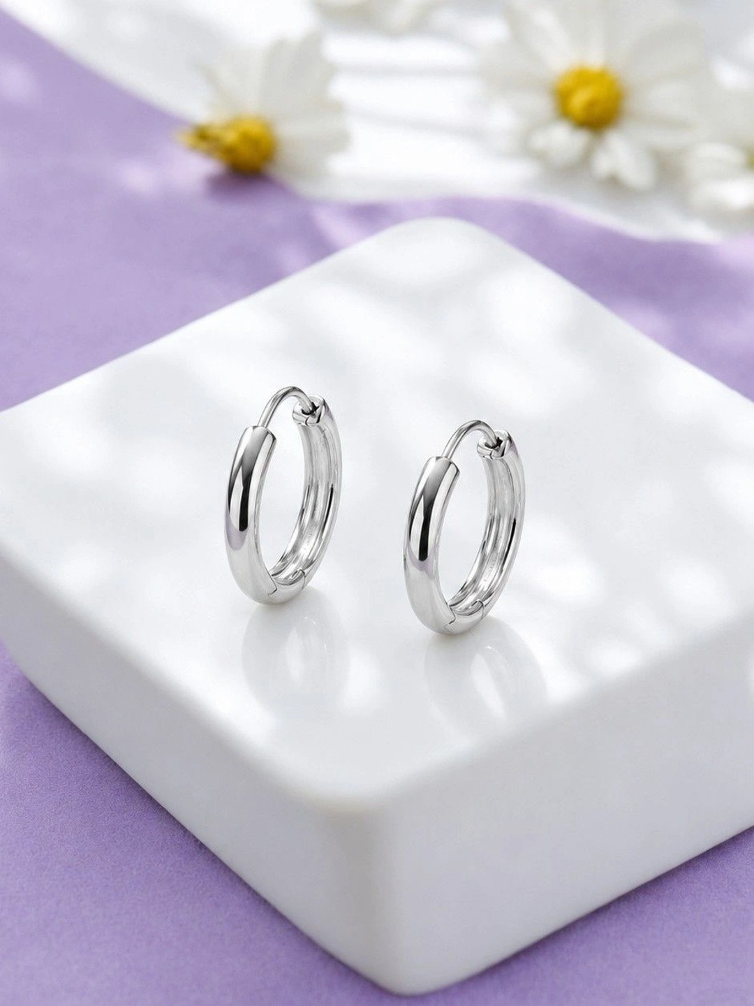 ShimmerTots Circular Hoop Earrings