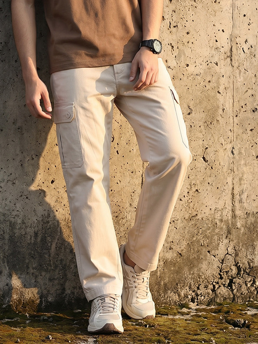 The Roadster Life Co. Men Cargos Casual Trouser