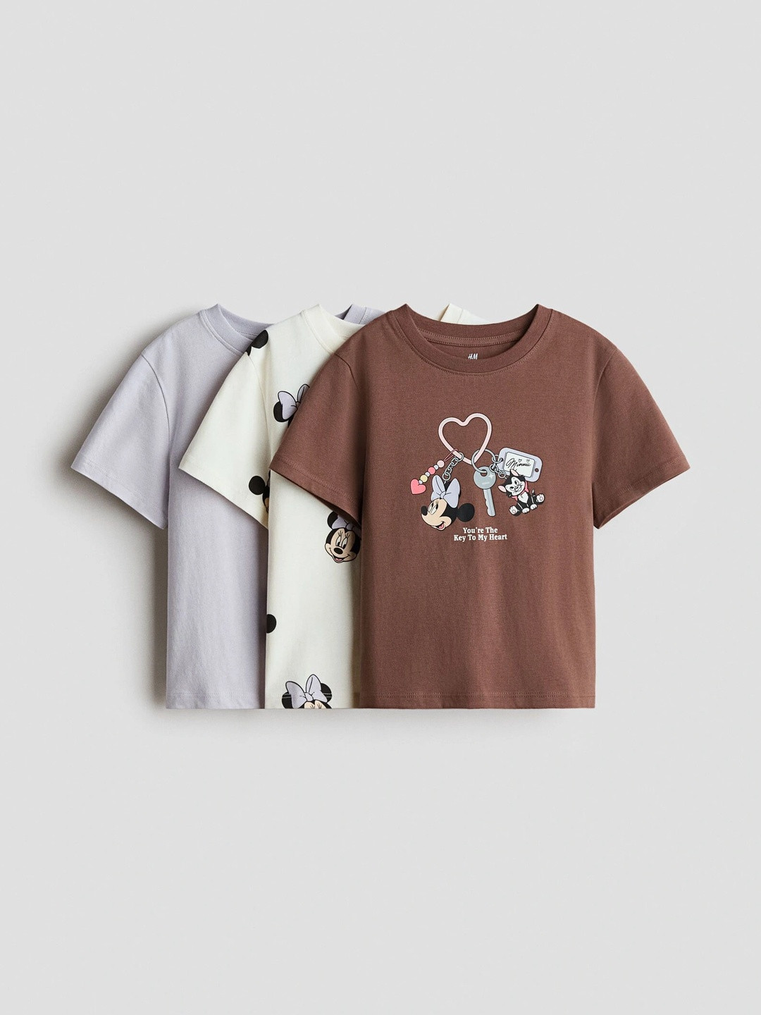 H&M Girls Minnie Mouse Printed T-shirt