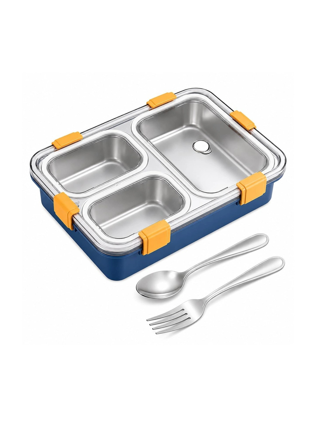 GOLDENEYEHOUSE Blue 2026 Polypropylene Leak Resistant Lunch Box