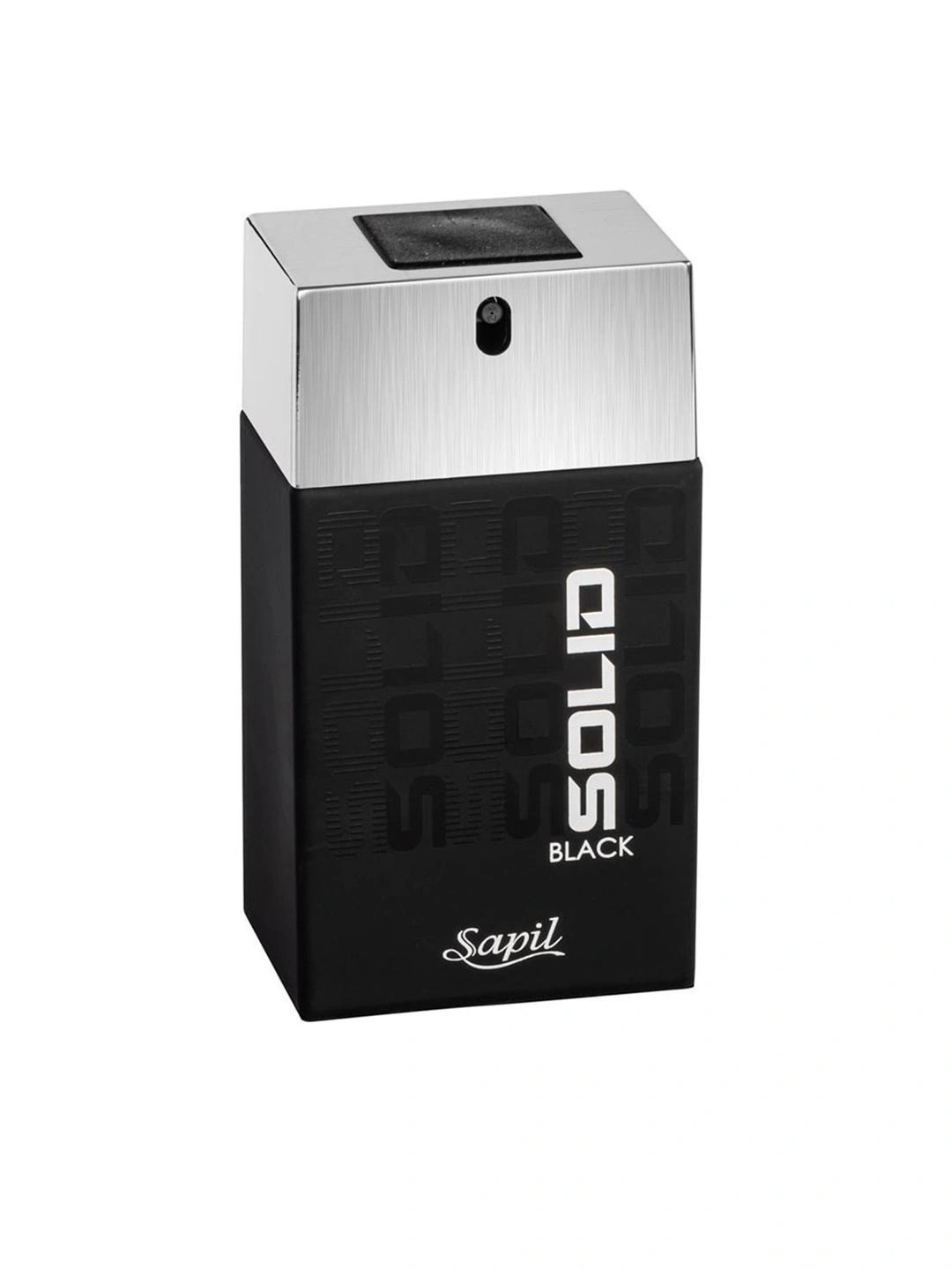Sapil Men Solid Black Eau De Toilette - 100 ml