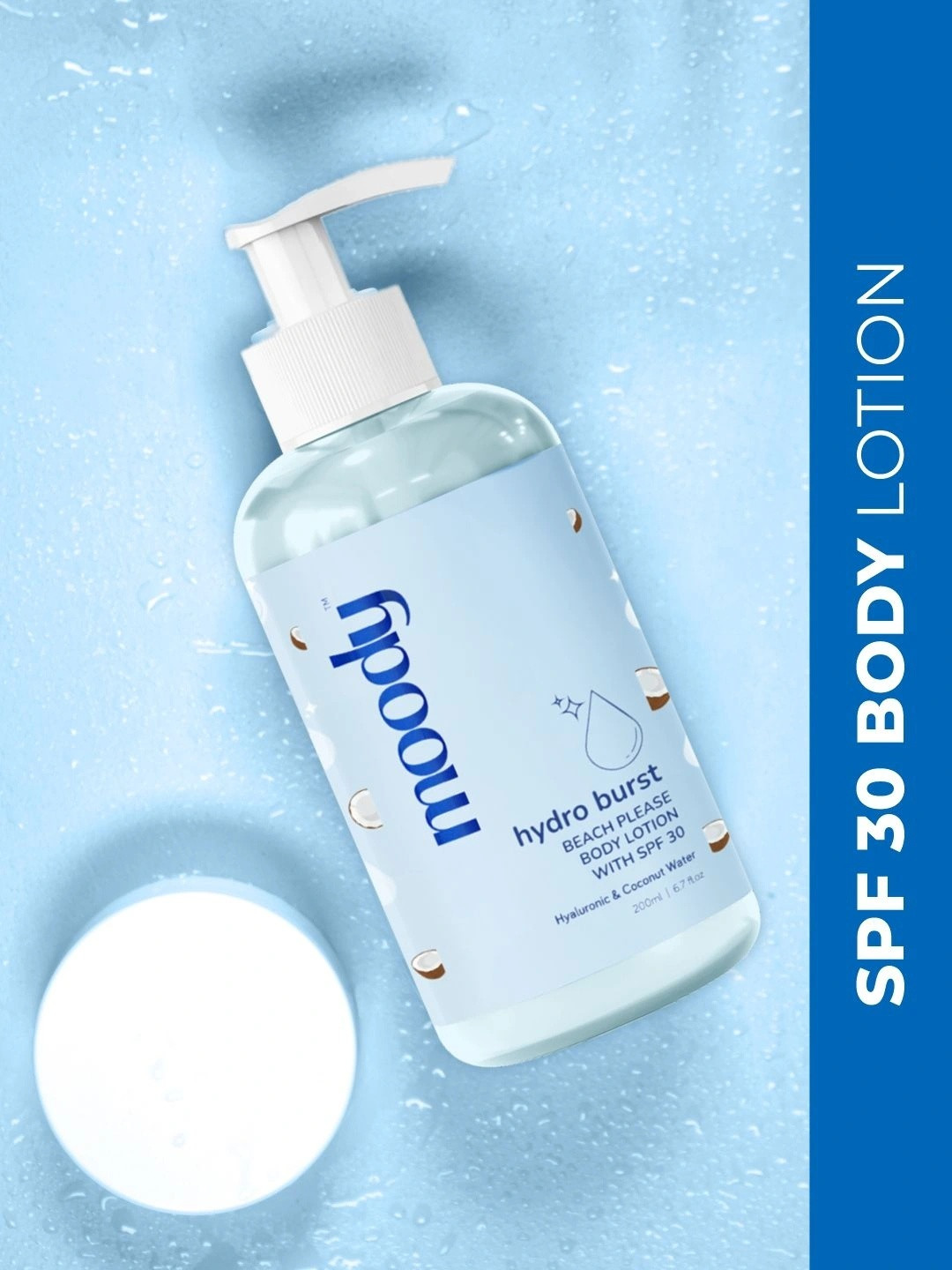 MOODY Moody Hydro Burst Beach Please Body Lotion with SPF 30