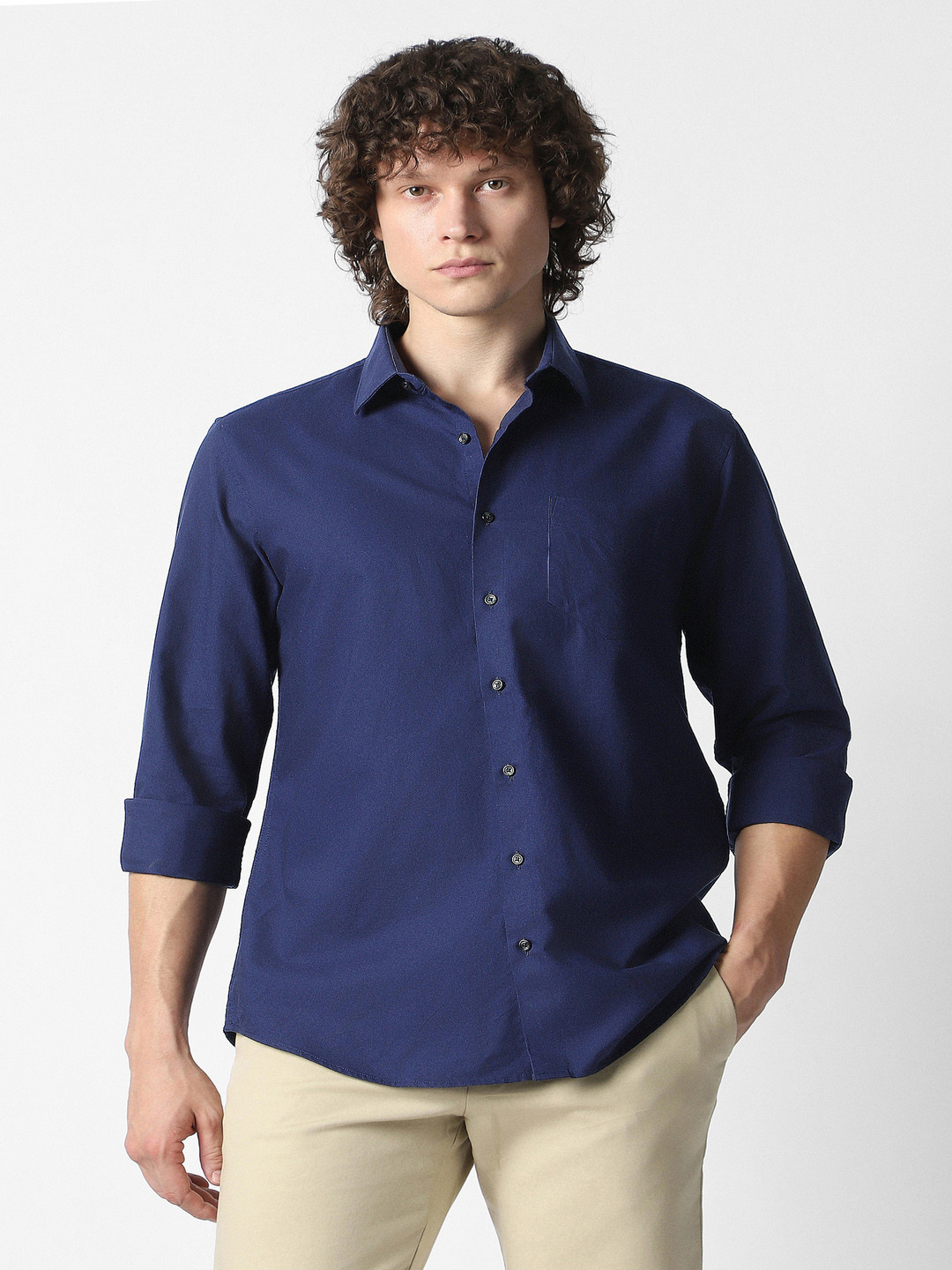 Van Heusen IQ Pure Cotton Casual Shirt