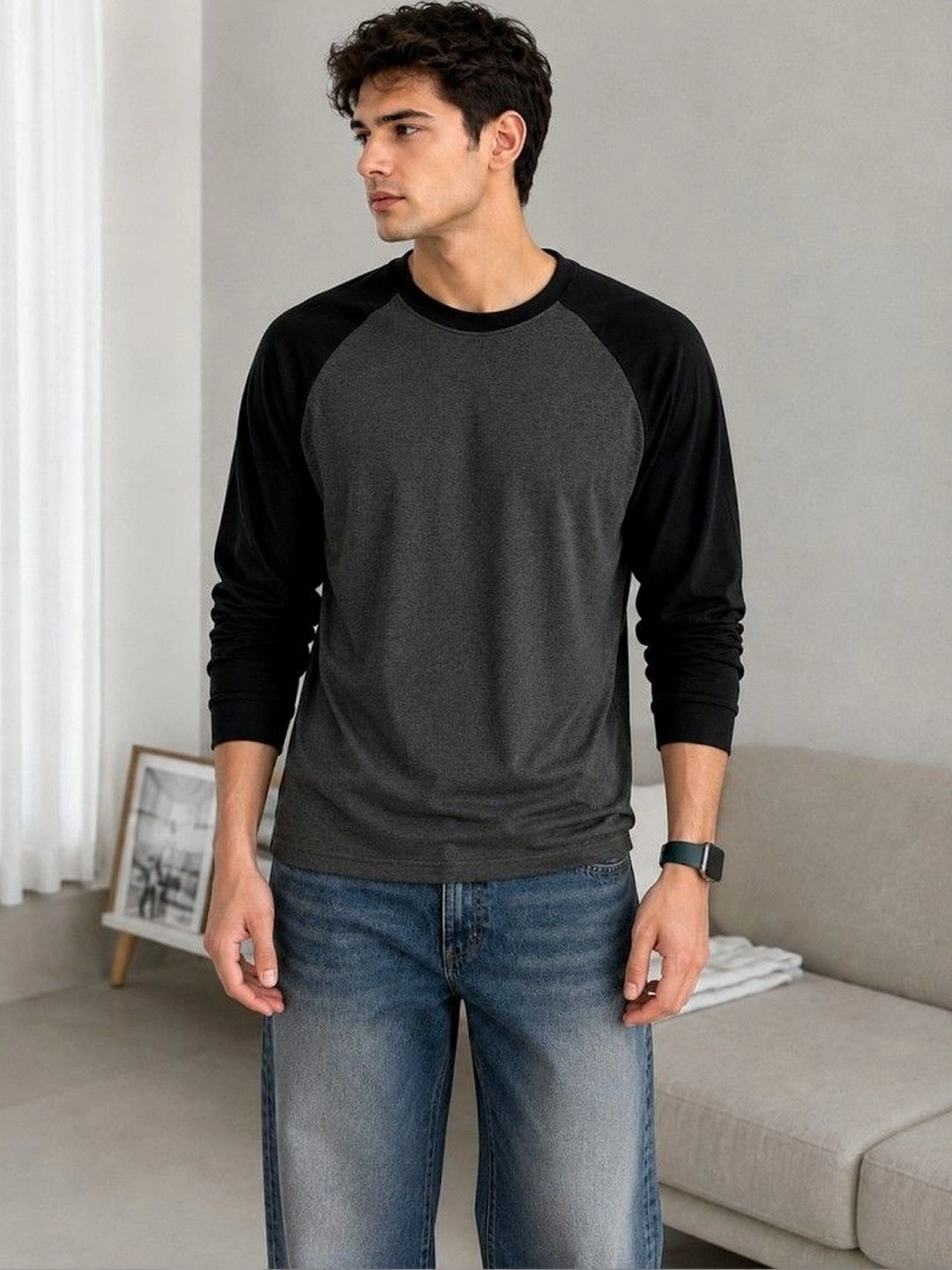 Netclick Men Colourblocked T-shirt