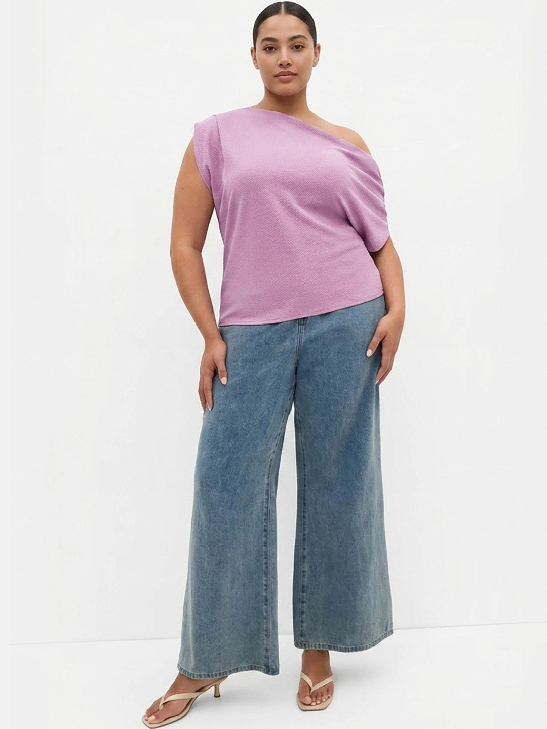 Stylecast X Kotty One Shoulder Top
