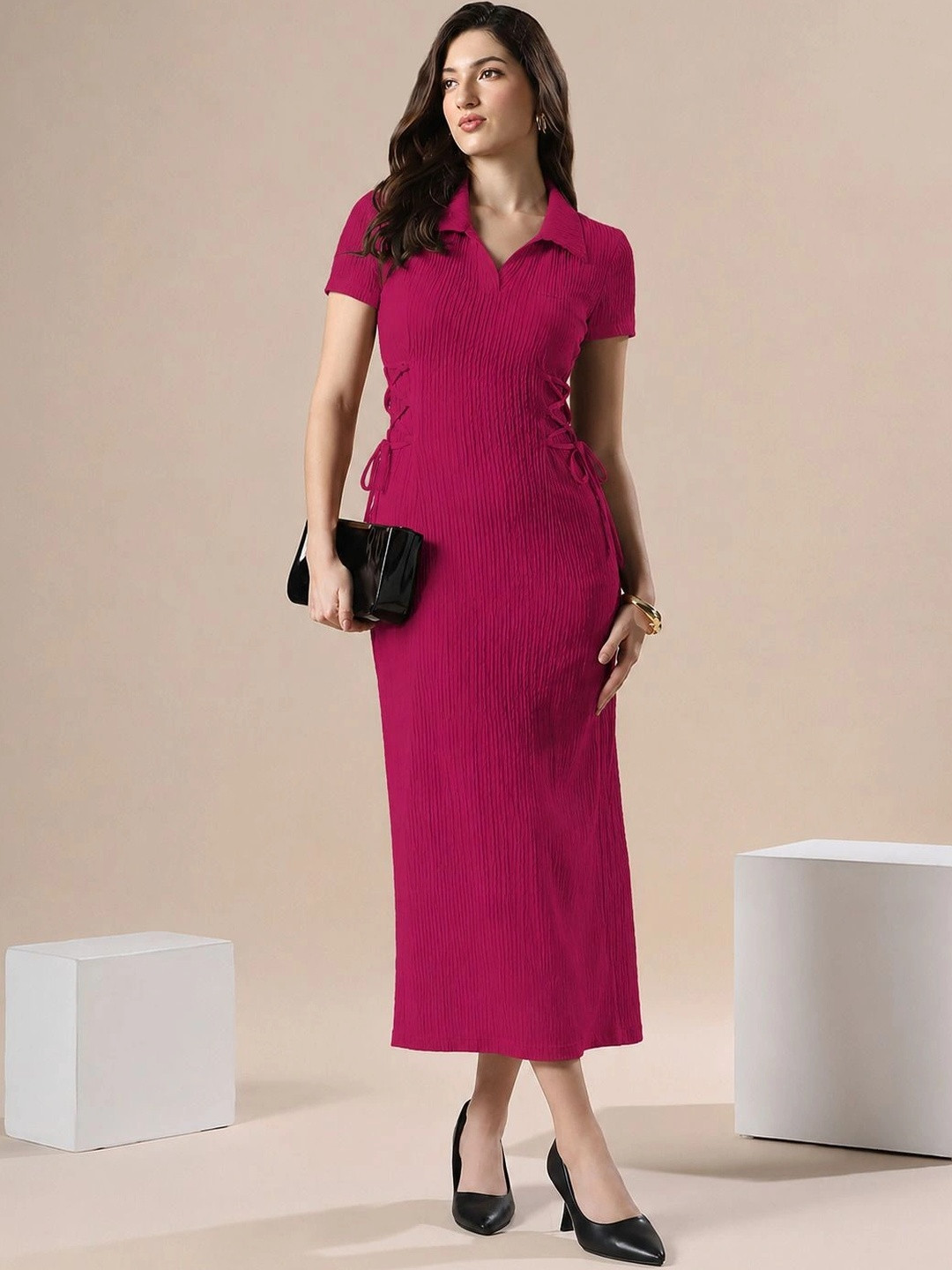 SZN Sheath Midi Dress