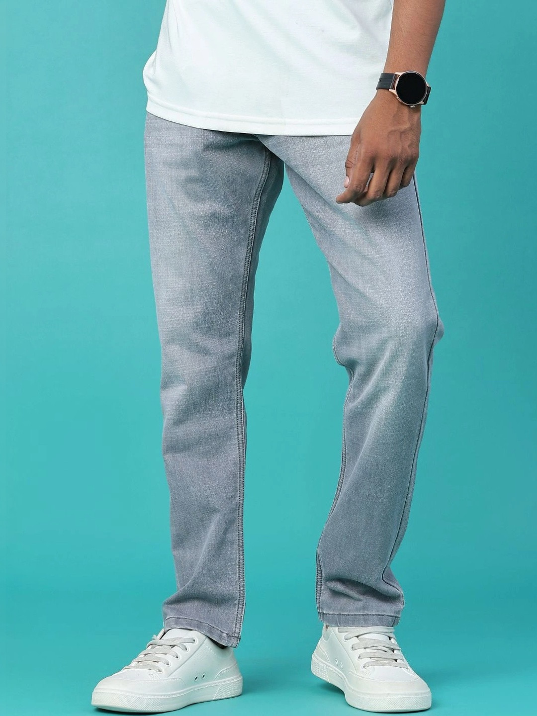 V-Mart Men Regular Fit Mid-Rise Jeans