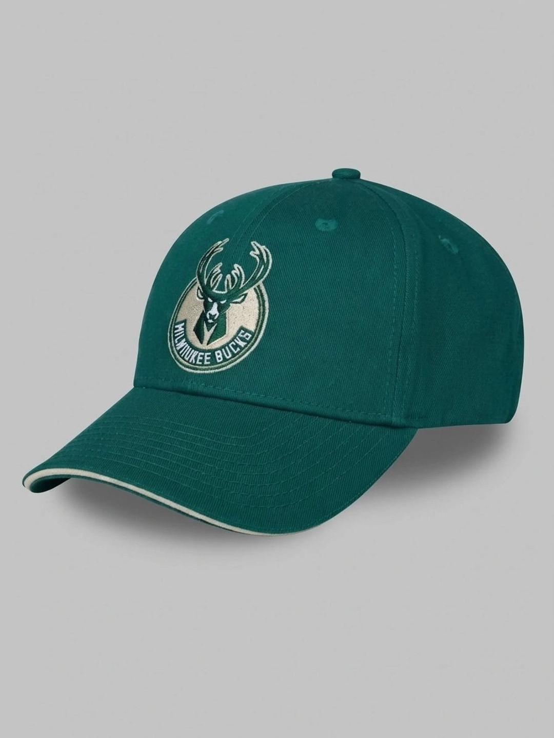 NBA Men Milwaukee Bucks Baseball Adjustable Cap