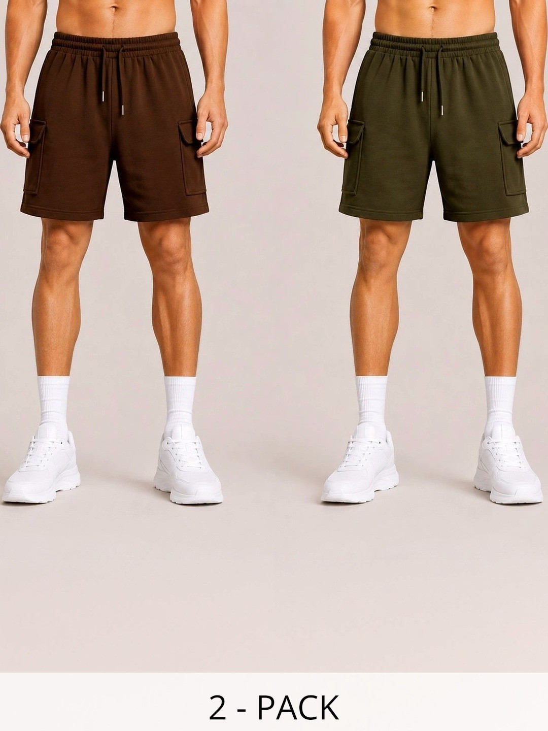 NAUGHTYMEN Men Cargo Shorts