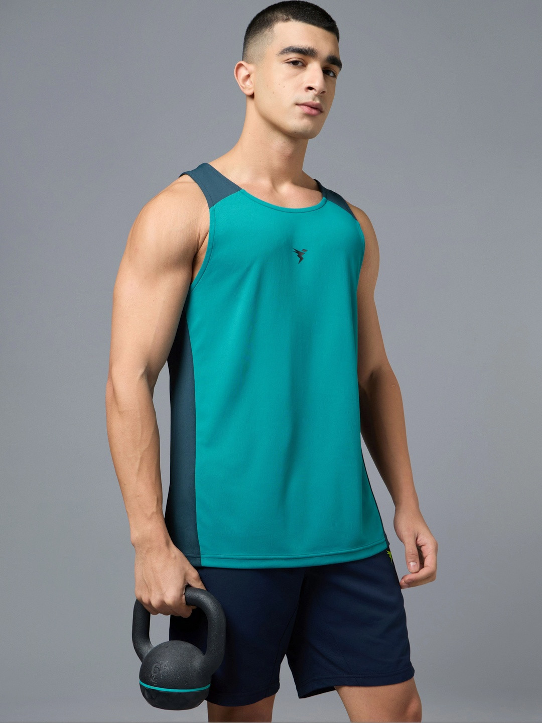 Technosport Colourblocked Gym Vest