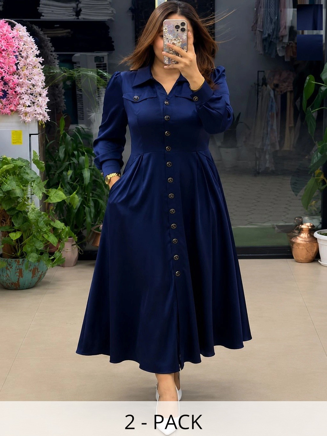 Billish A-Line Maxi Dress