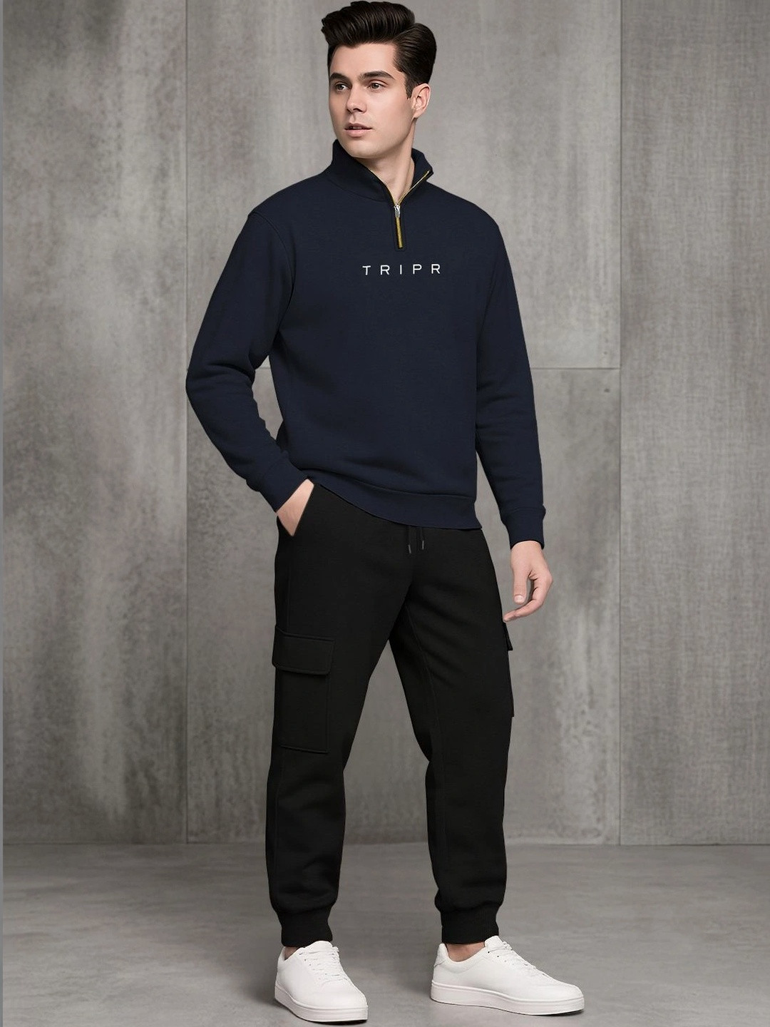 TRIPR Mock Collar Tracksuits