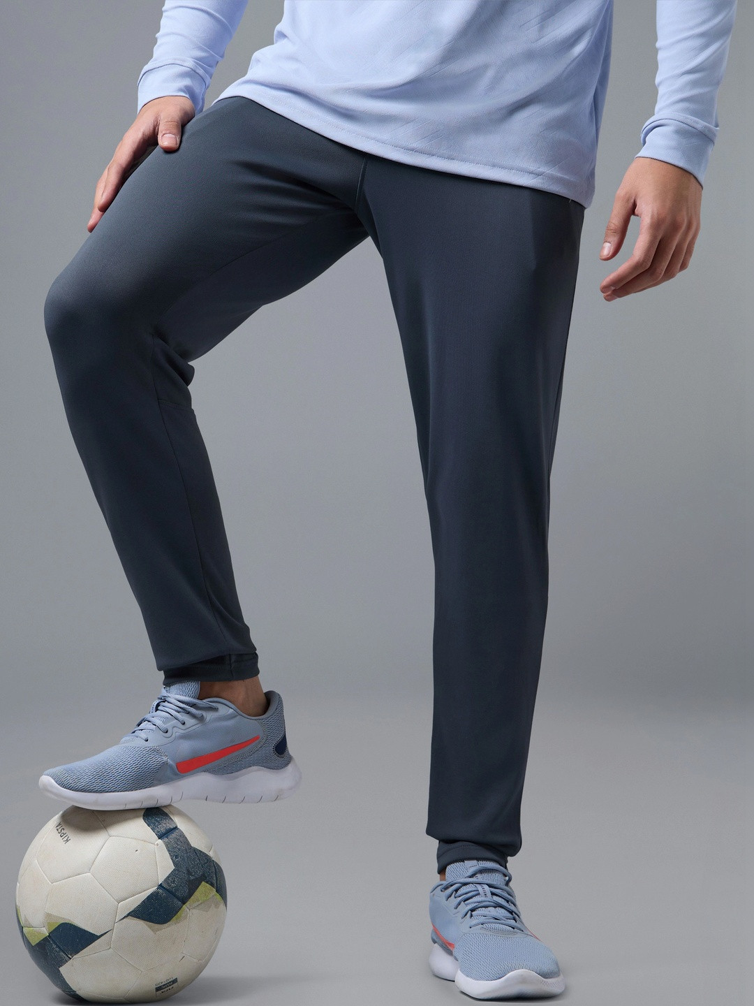 Technosport Men Slim Fit Antimicrobial Training Track Pants