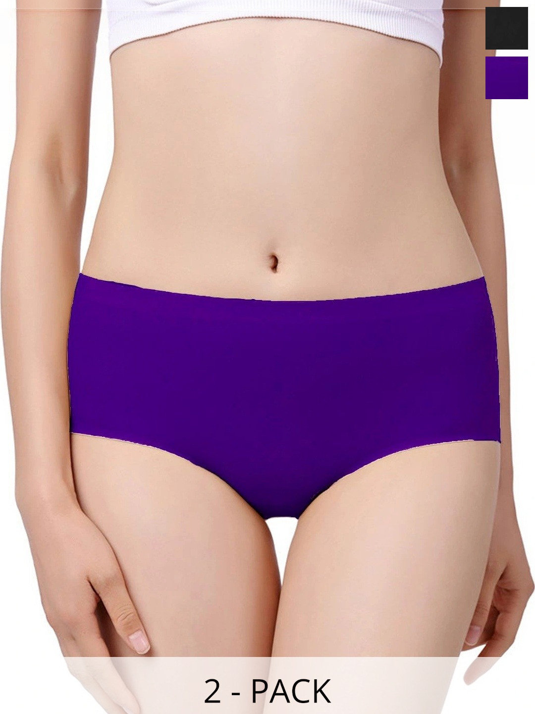Fimalia Women Pack of 2 Seamless Assorted Bikini