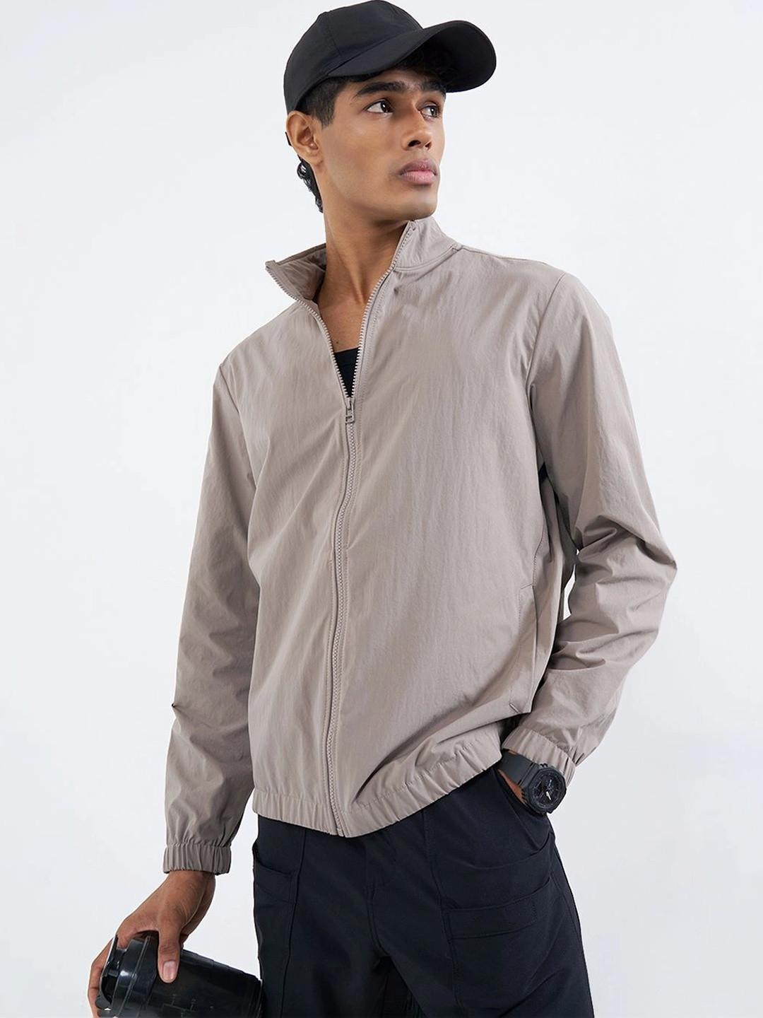 Ajile by Pantaloons Men Lightweight Bomber Jacket - Image 1