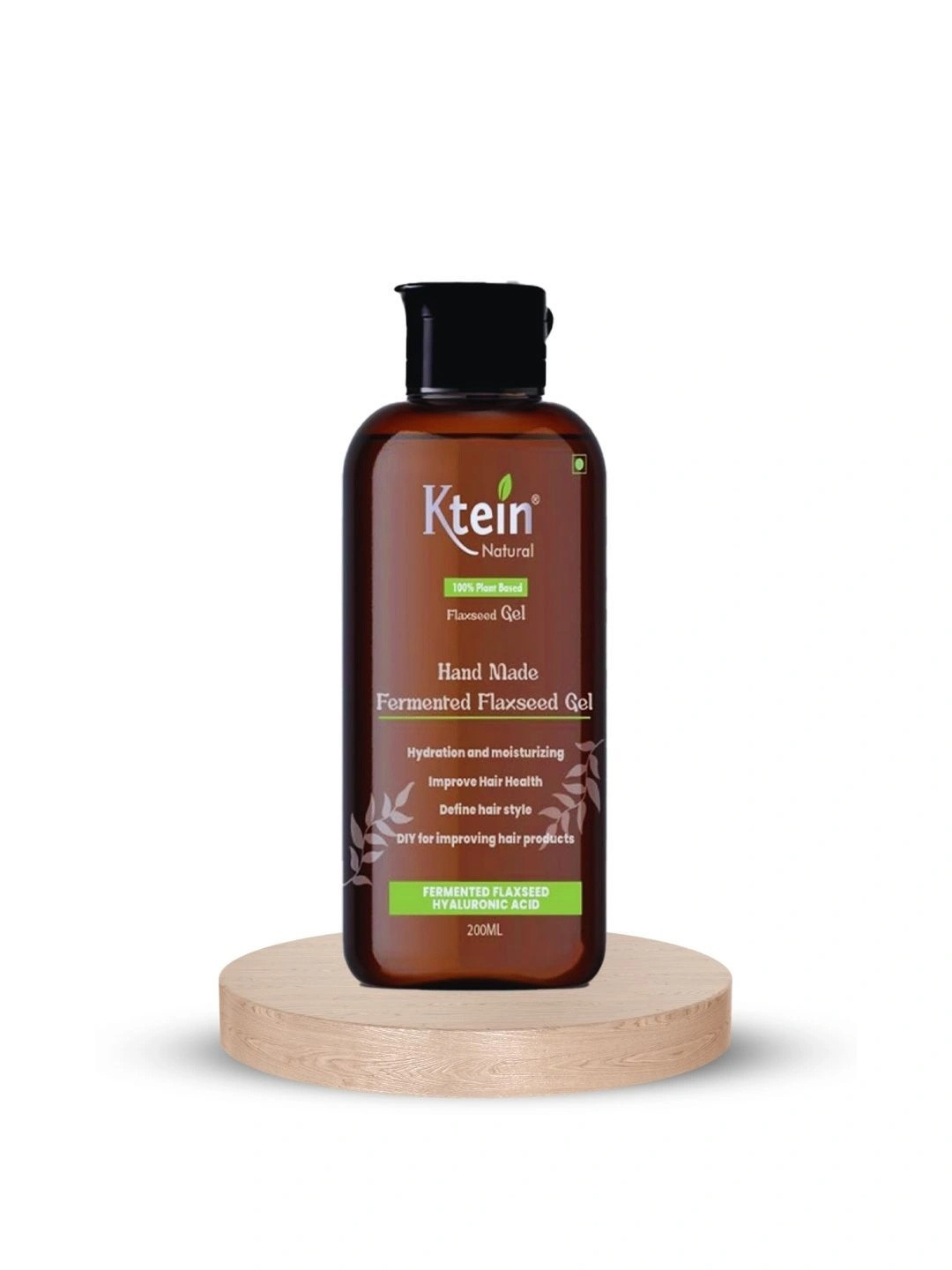 Ktein Natural Plant Based Fermented Flaxseed Gel - 200ml