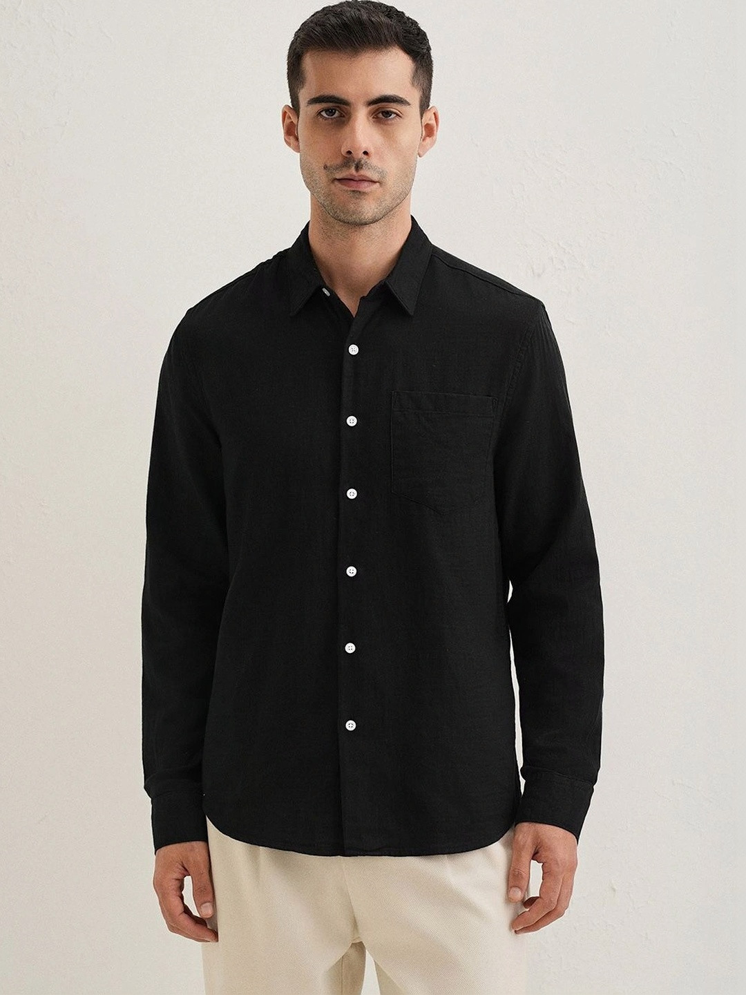 Banana Club Men Classic Casual Shirt