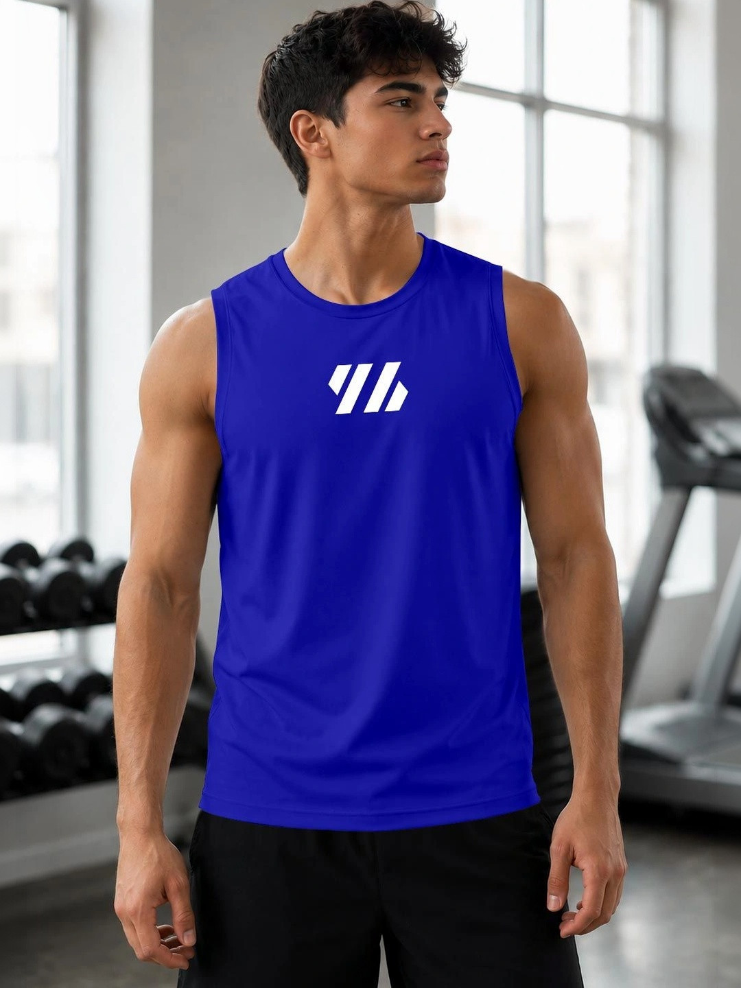 FTX Men Brand Logo Printed T-shirt