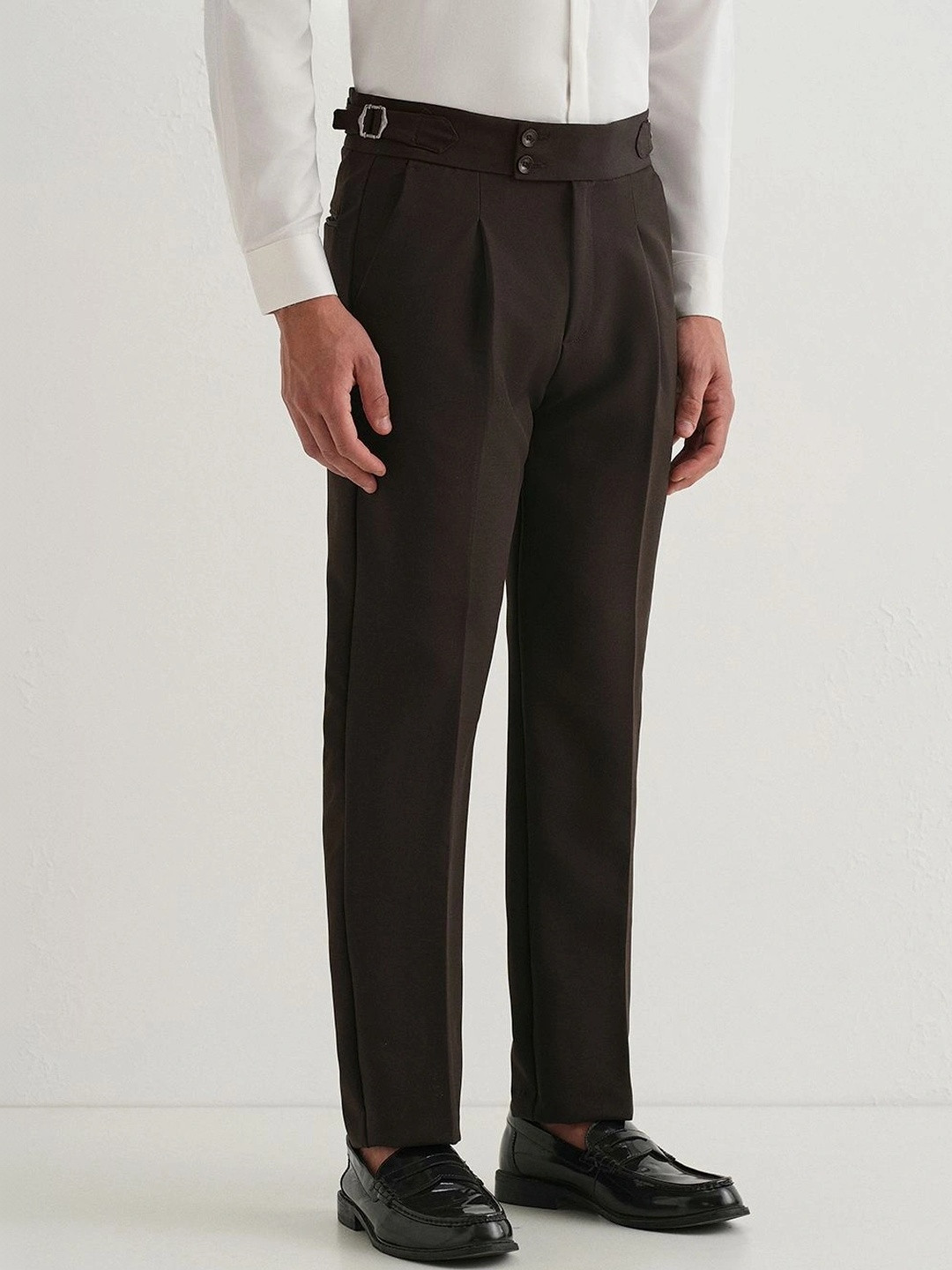 Banana Club Men Original Straight Fit Pleated Trousers
