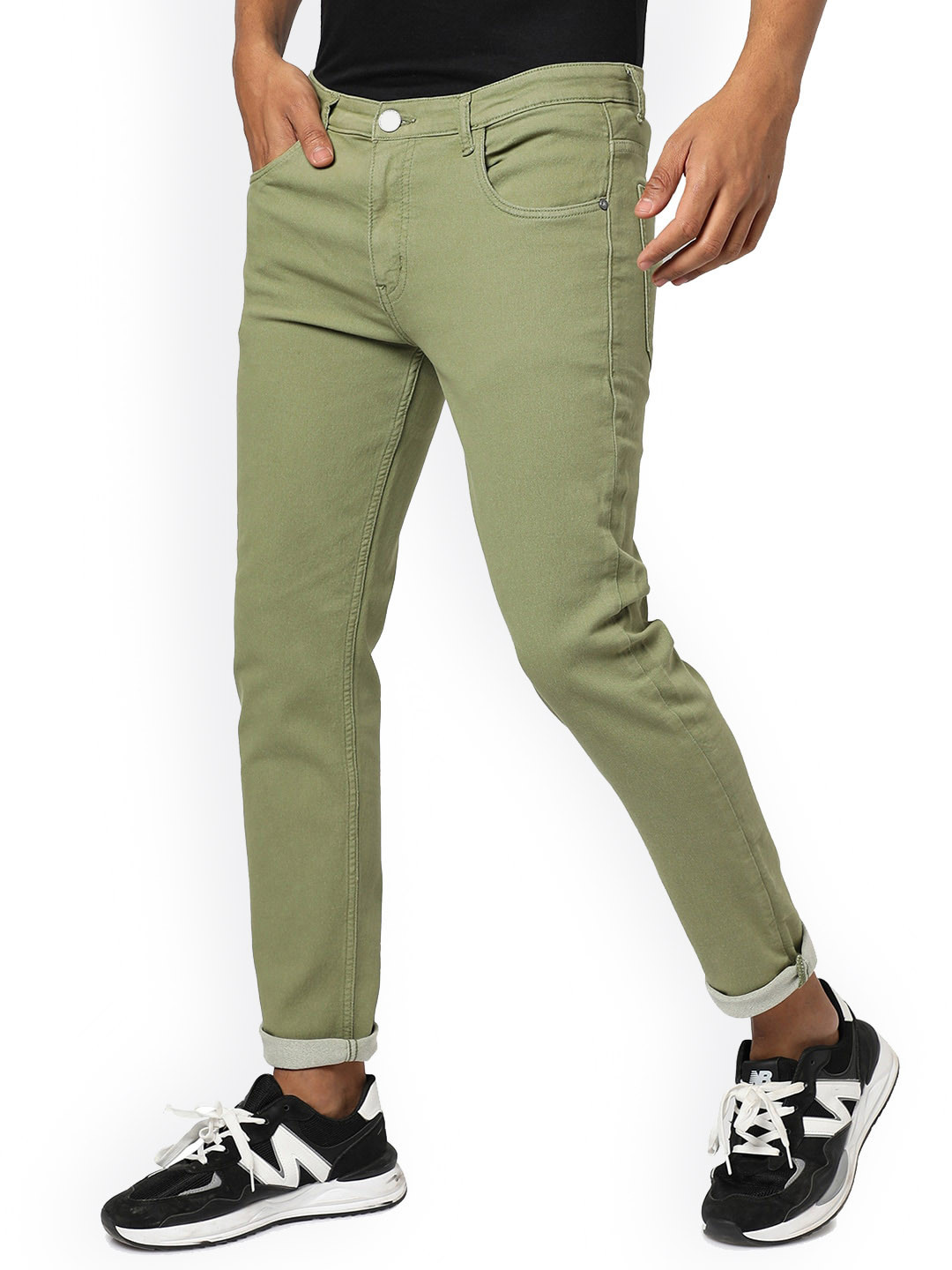 CAHOOT Men Smart Slim Fit Clean Look Stretchable Jeans