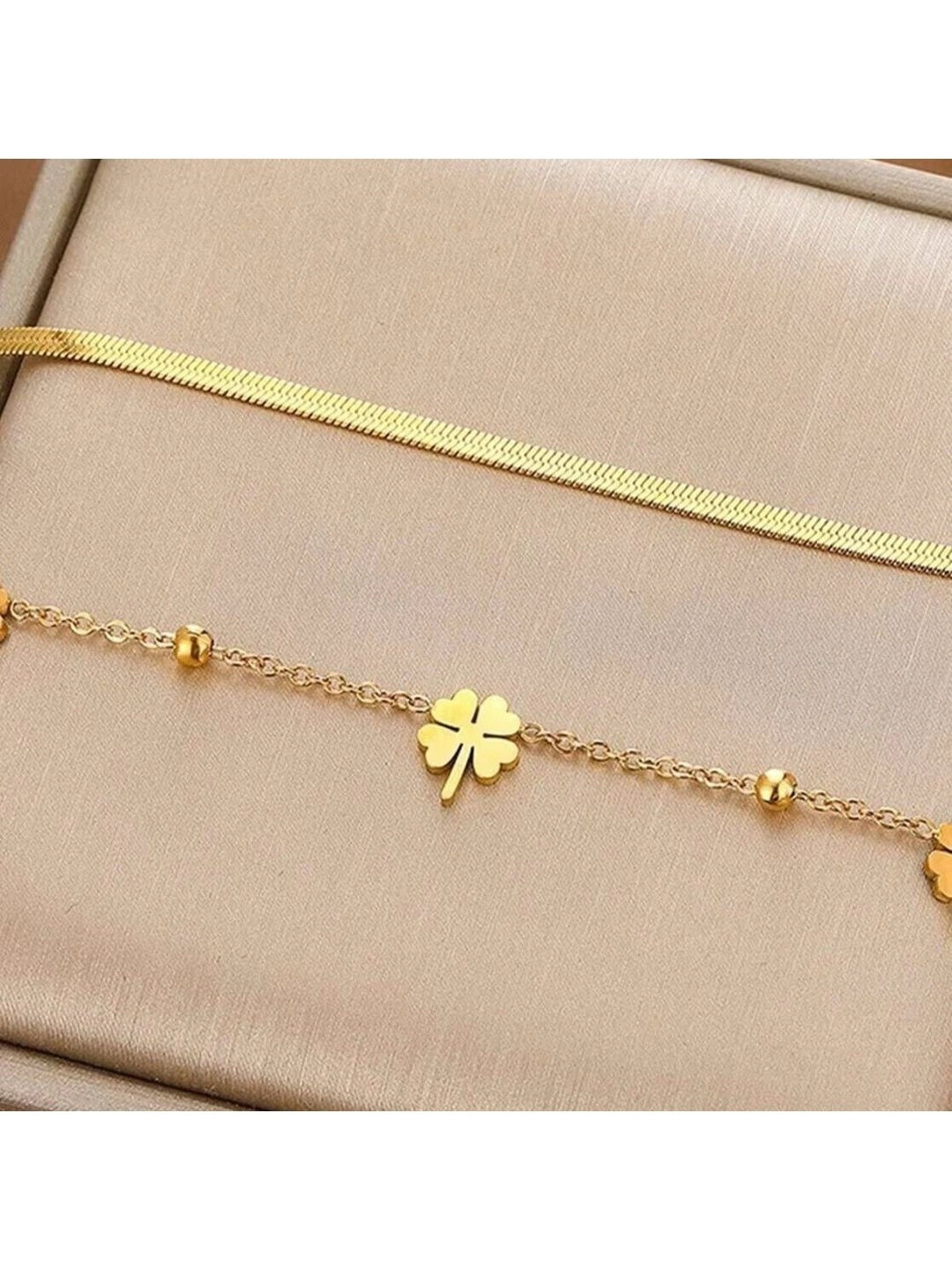 SALTY Women Gold-Plated Multistrand Bracelet