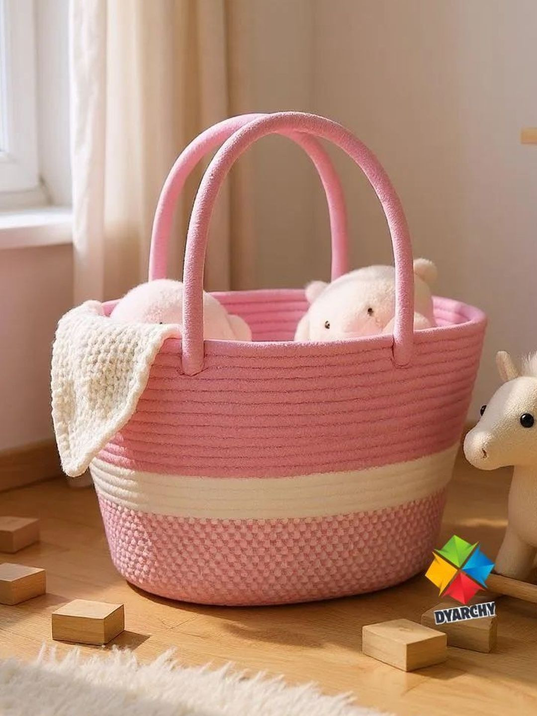 DYARCHY Colourblocked Tote Bag